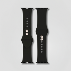 Image of Halo — Silicone Sport Band (Black) — Apple Watch