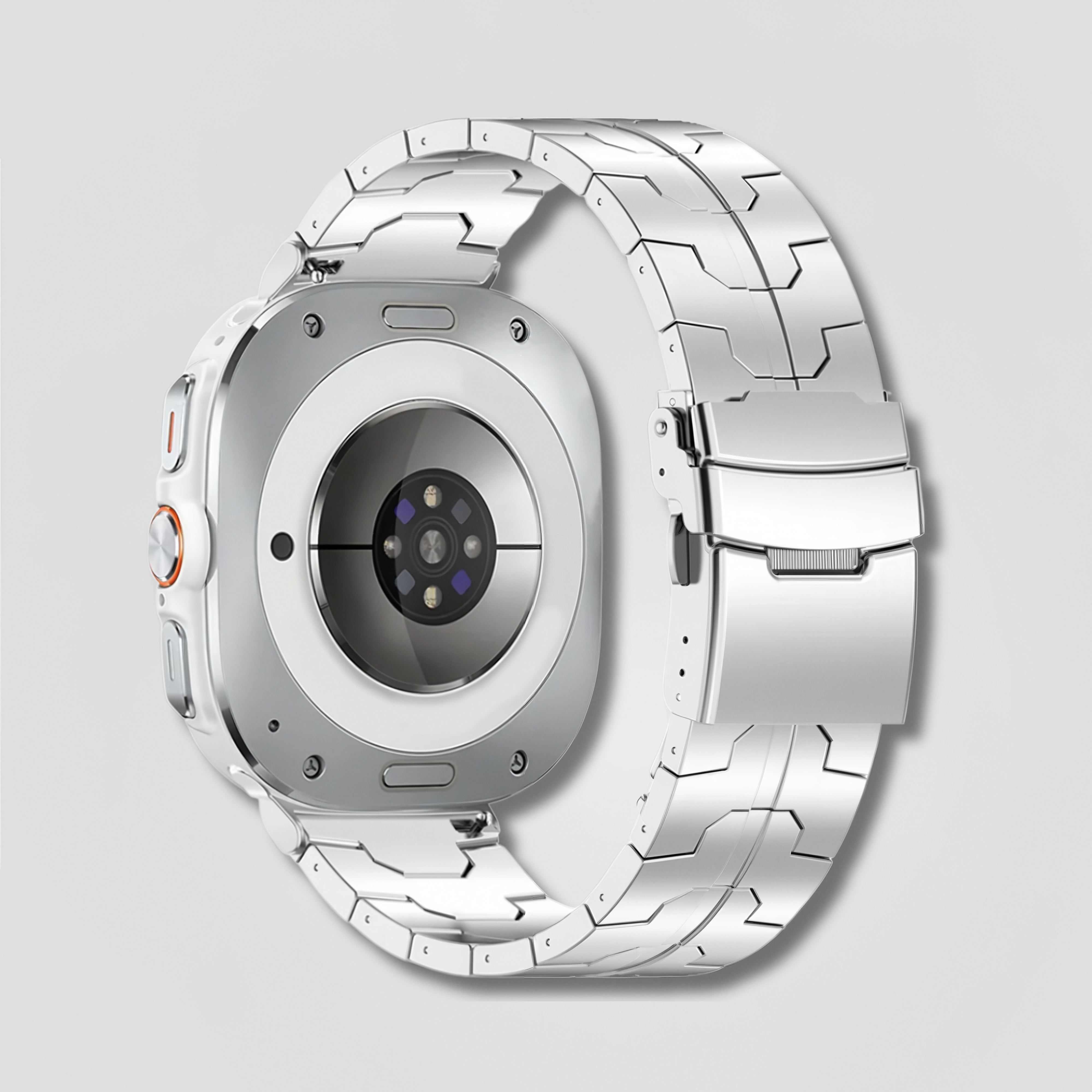 Kryos — Stainless Link (Silver) — Samsung Watch Ultra