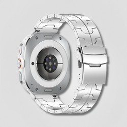 Image of Kryos — Stainless Link (Silver) — Samsung Watch Ultra