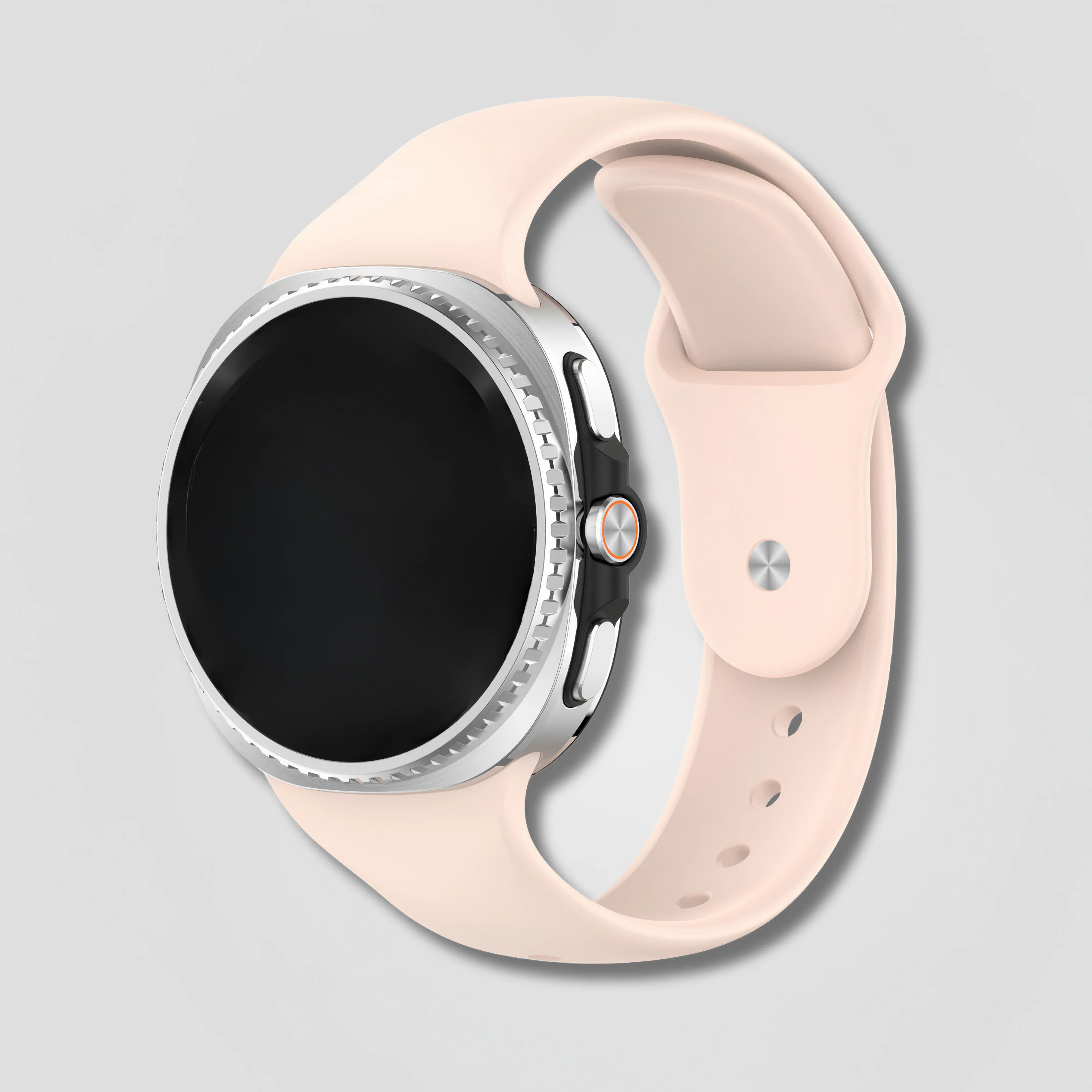 Vornis — Silicone Sport Band (Light Pink) — Samsung Watch 8