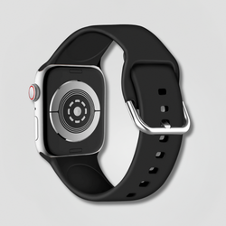 Image of Arc — Silicone Sport Band (Black) — Apple Watch