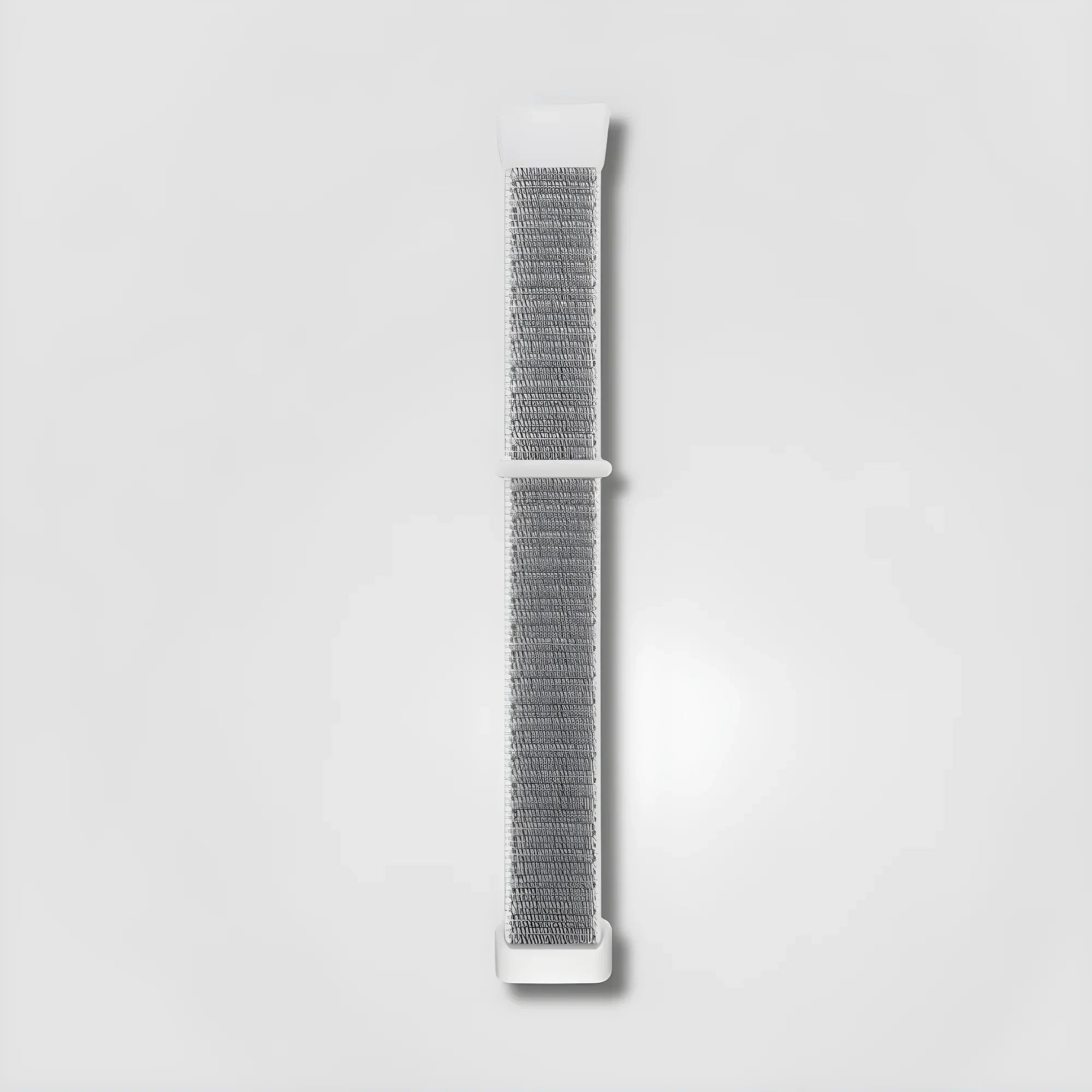 Image of Ash grey Aeri Sport Loop nylon band for Fitbit Charge on white background