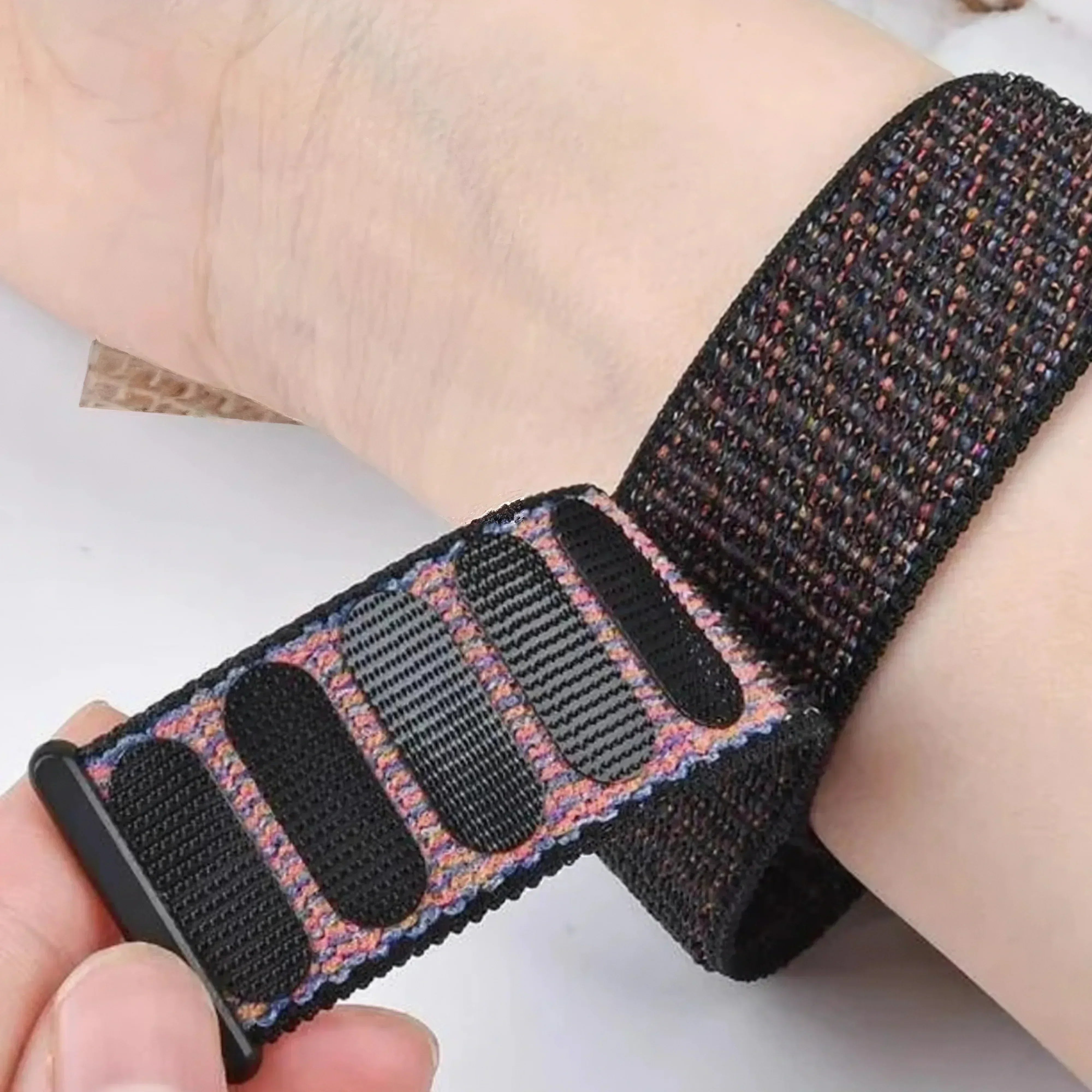 Image of Aeri — Sport Loop (Black) — Fitbit Charge 5/6 - Nothing but Bands