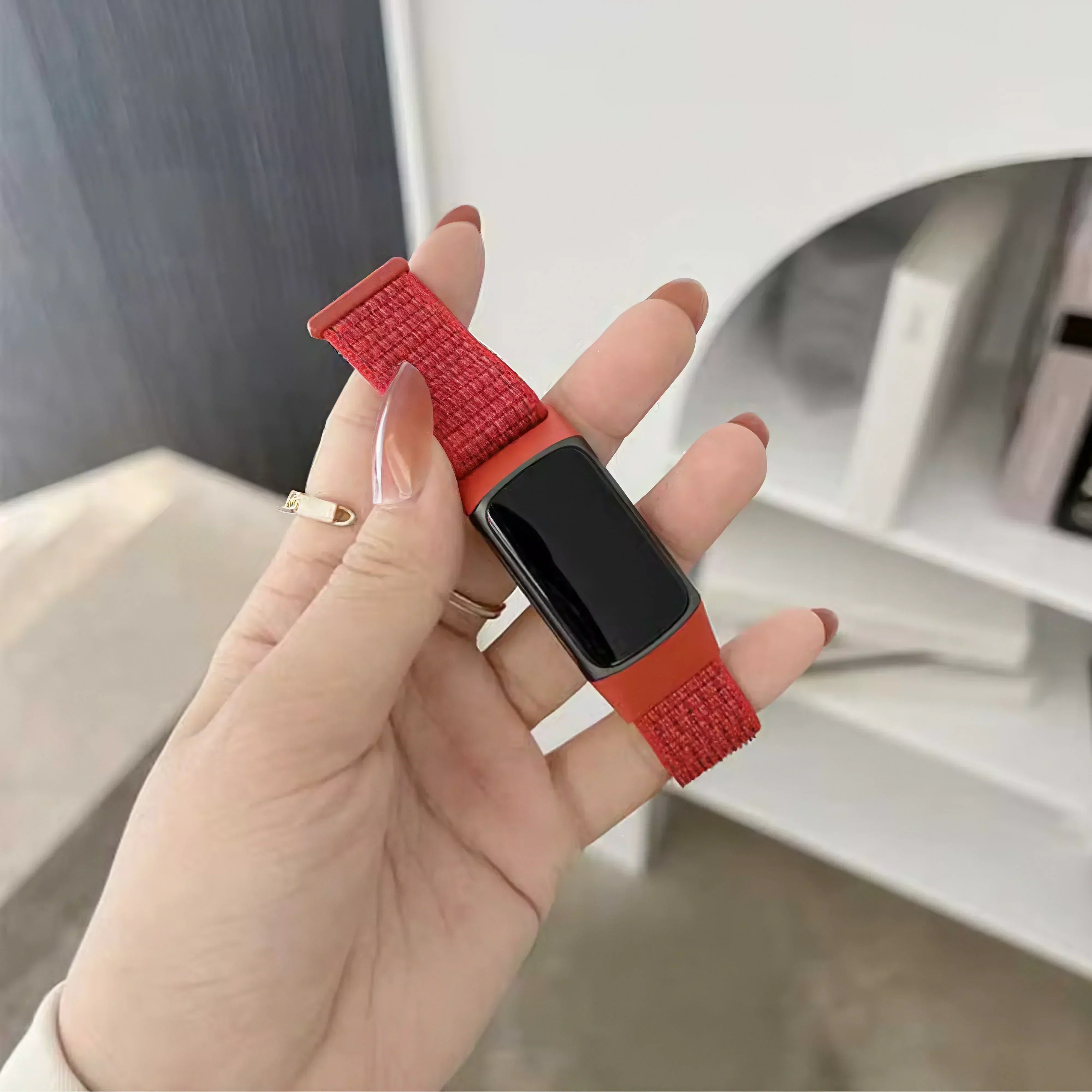 Image of Aeri — Sport Loop (Sand) — Fitbit Charge 5/6 - Nothing but Bands