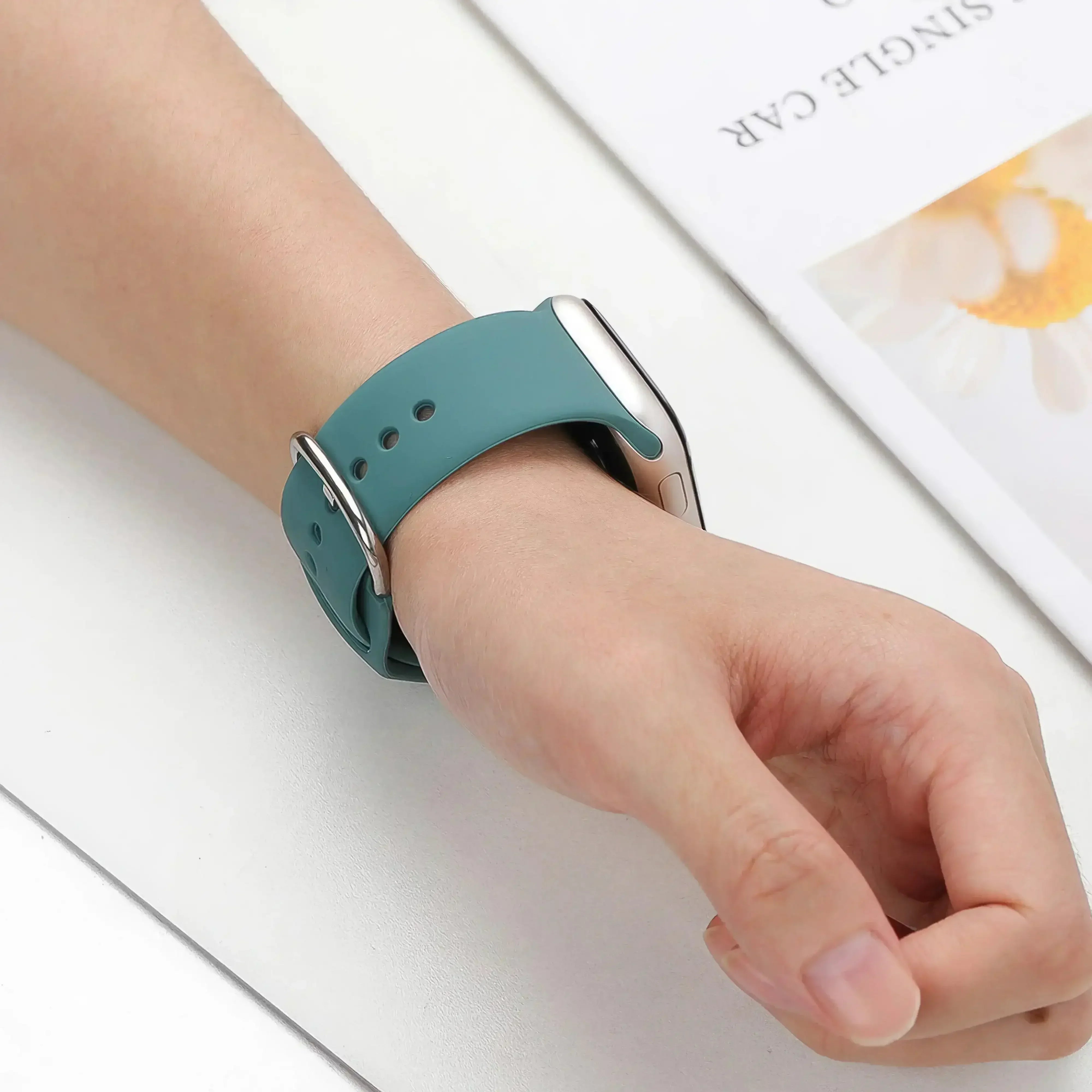 Image of Arc — Silicone Sport Band — Apple Watch