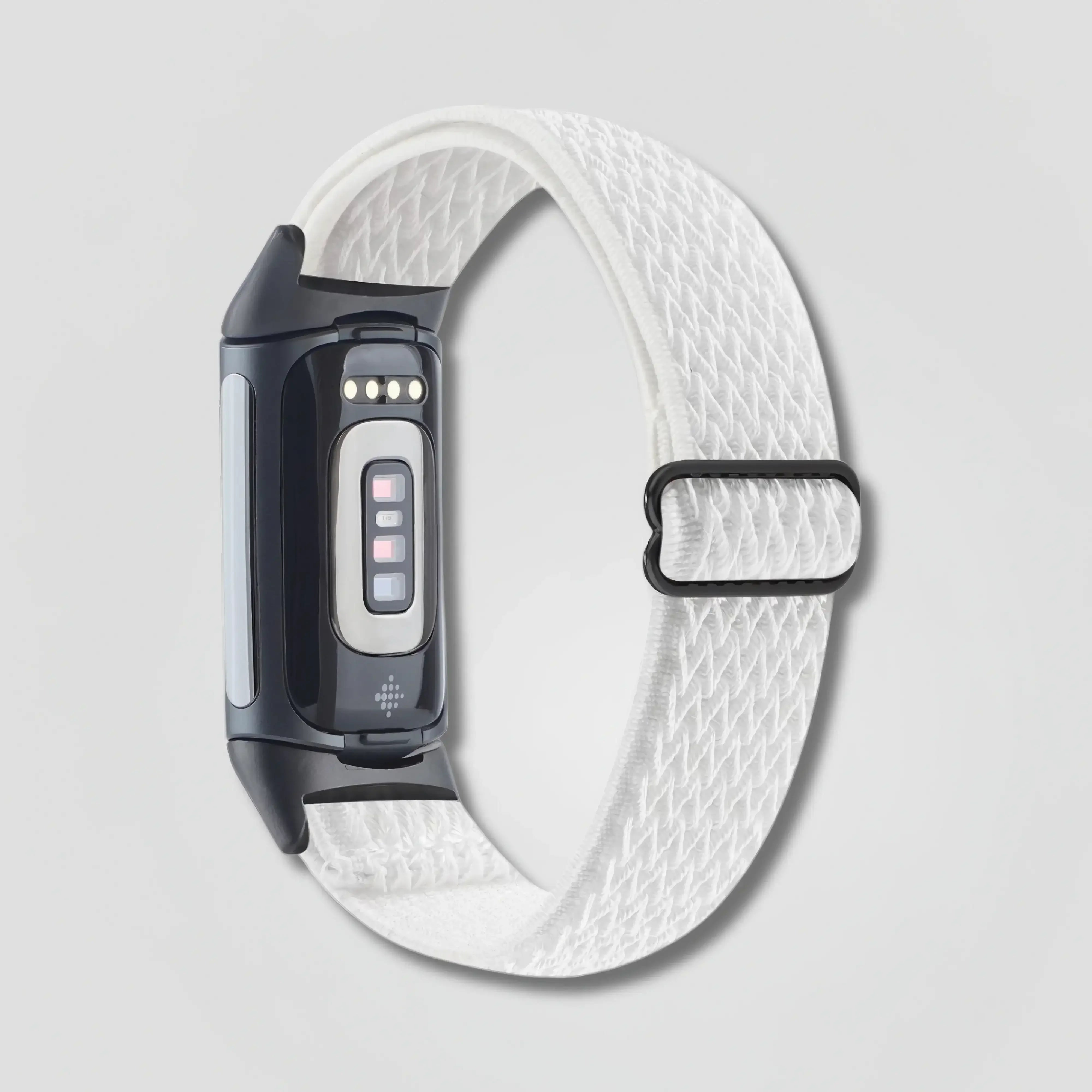 Image of Arden — Nylon Loop (White) — Fitbit Charge 5/6 - Nothing but Bands