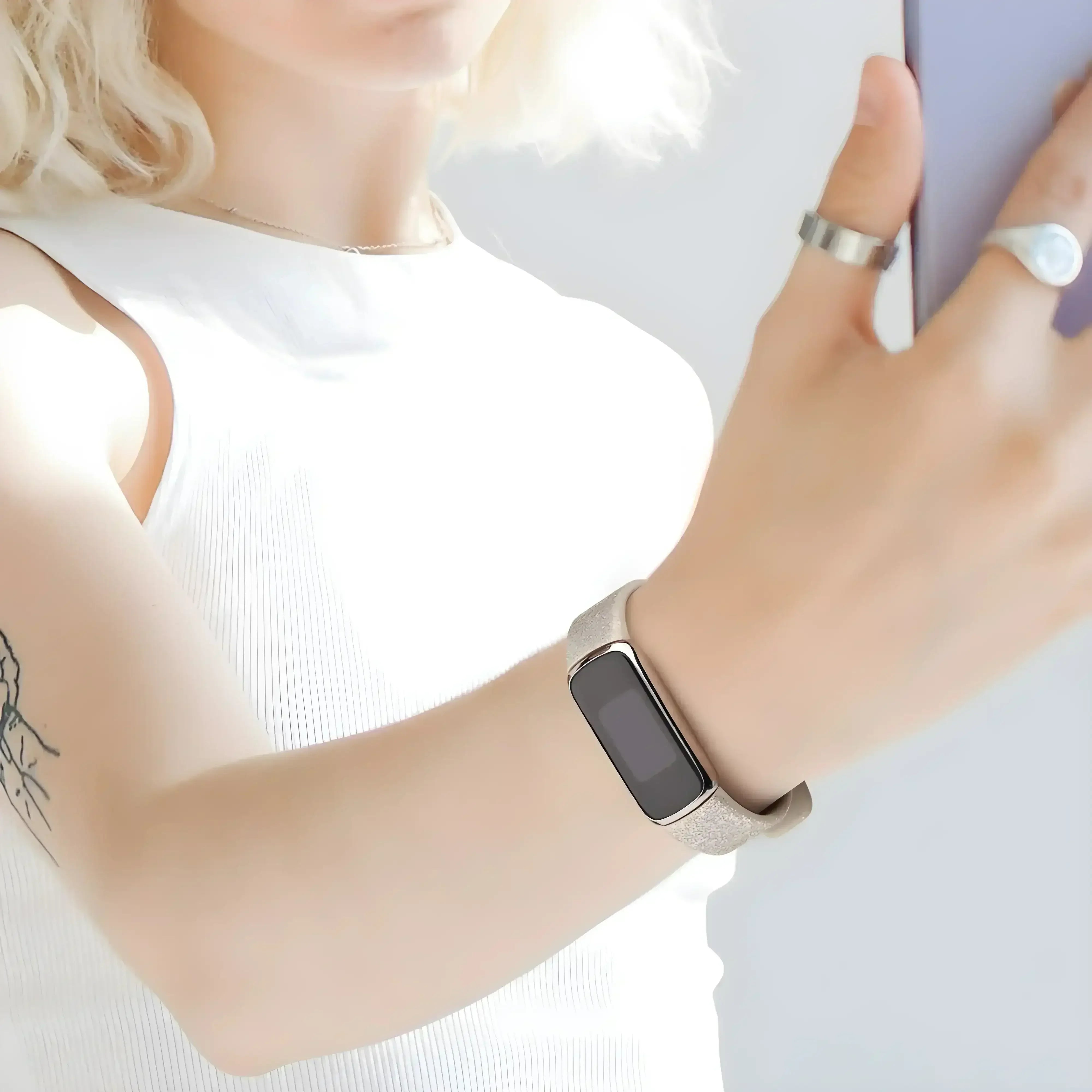 Image of Drift — Silicone Sport Band — Fitbit Luxe