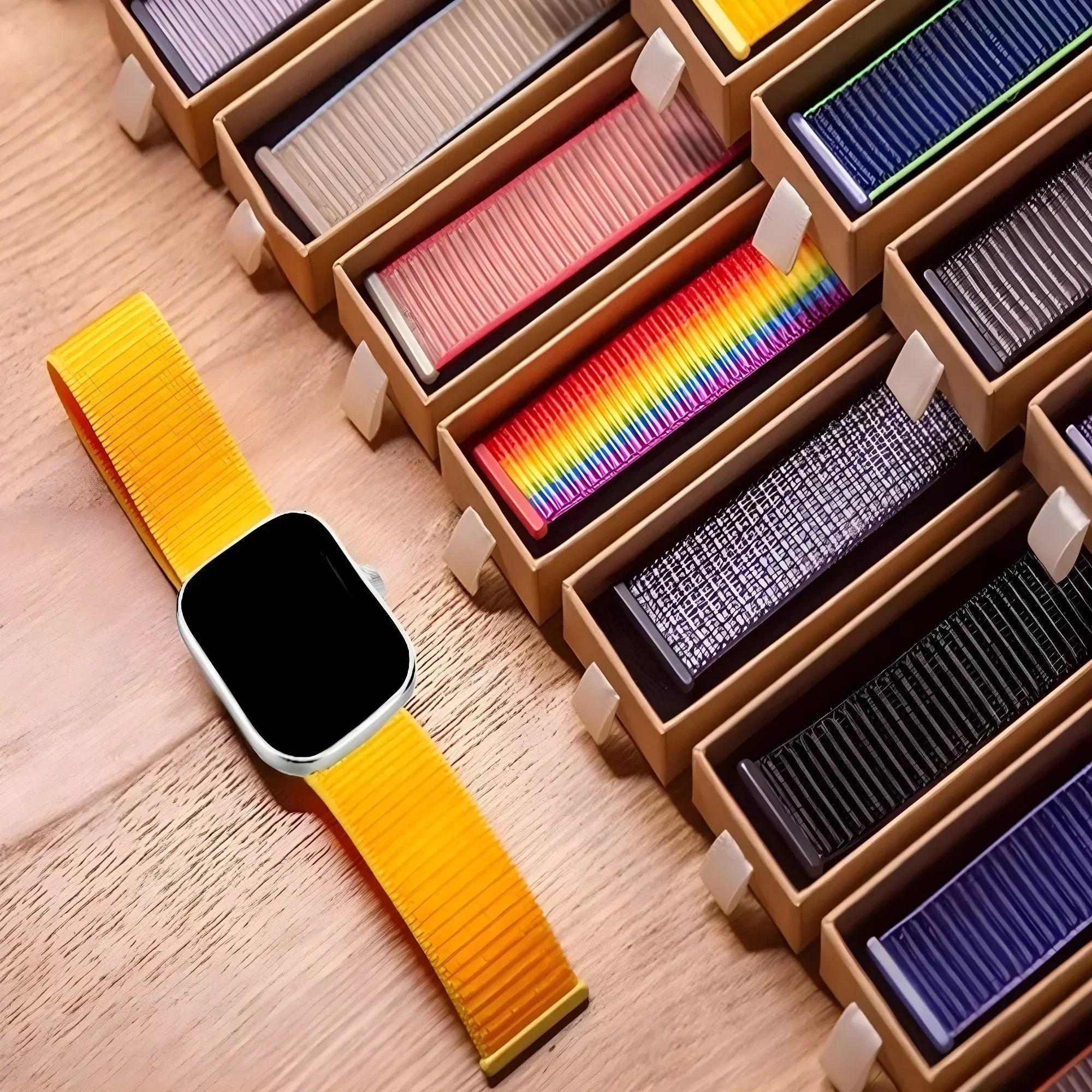 Image of Drift — Sport Loop (Papaya) — Apple Watch - Nothing but Bands