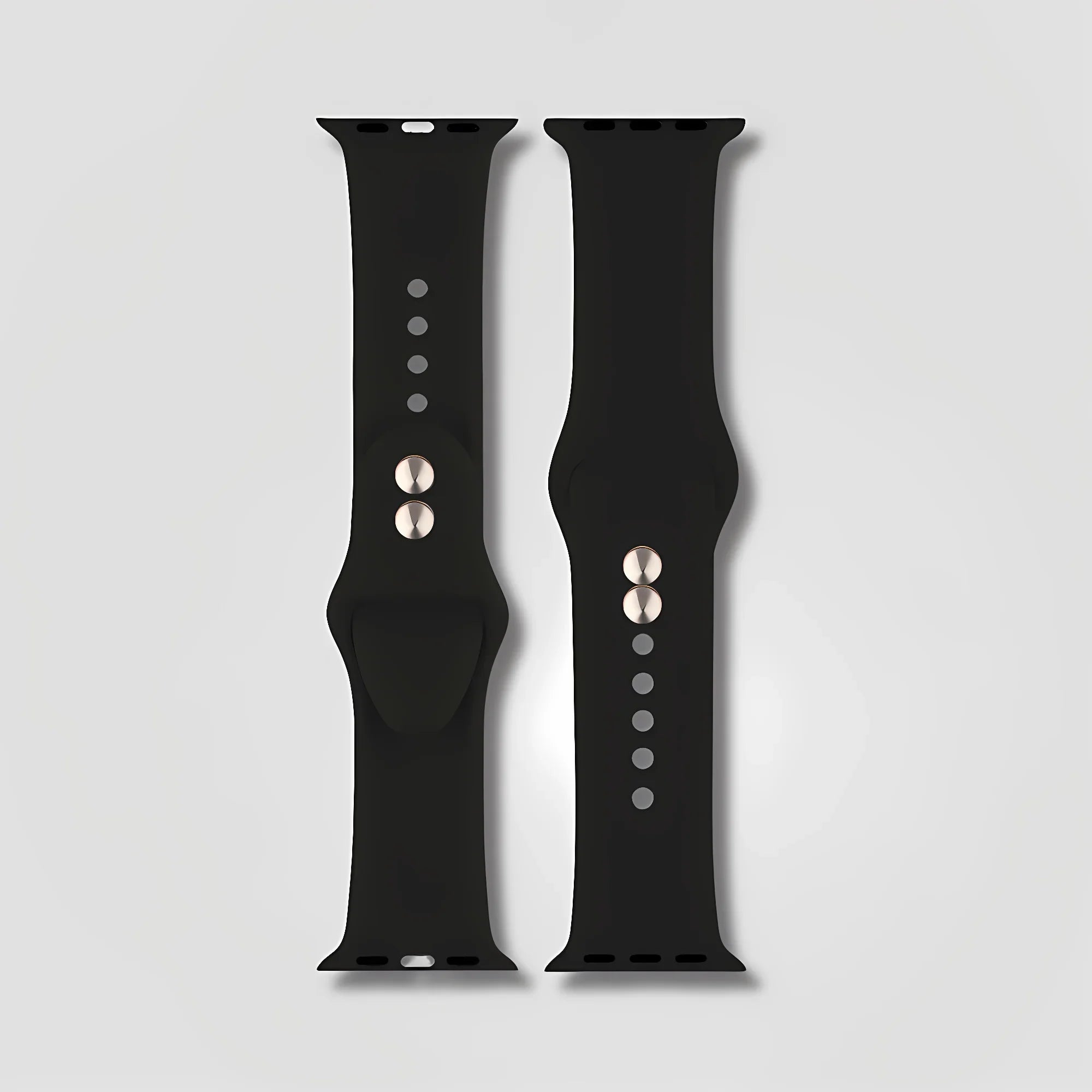 Image of Halo — Silicone Sport Band (Black) — Apple Watch - Nothing but Bands
