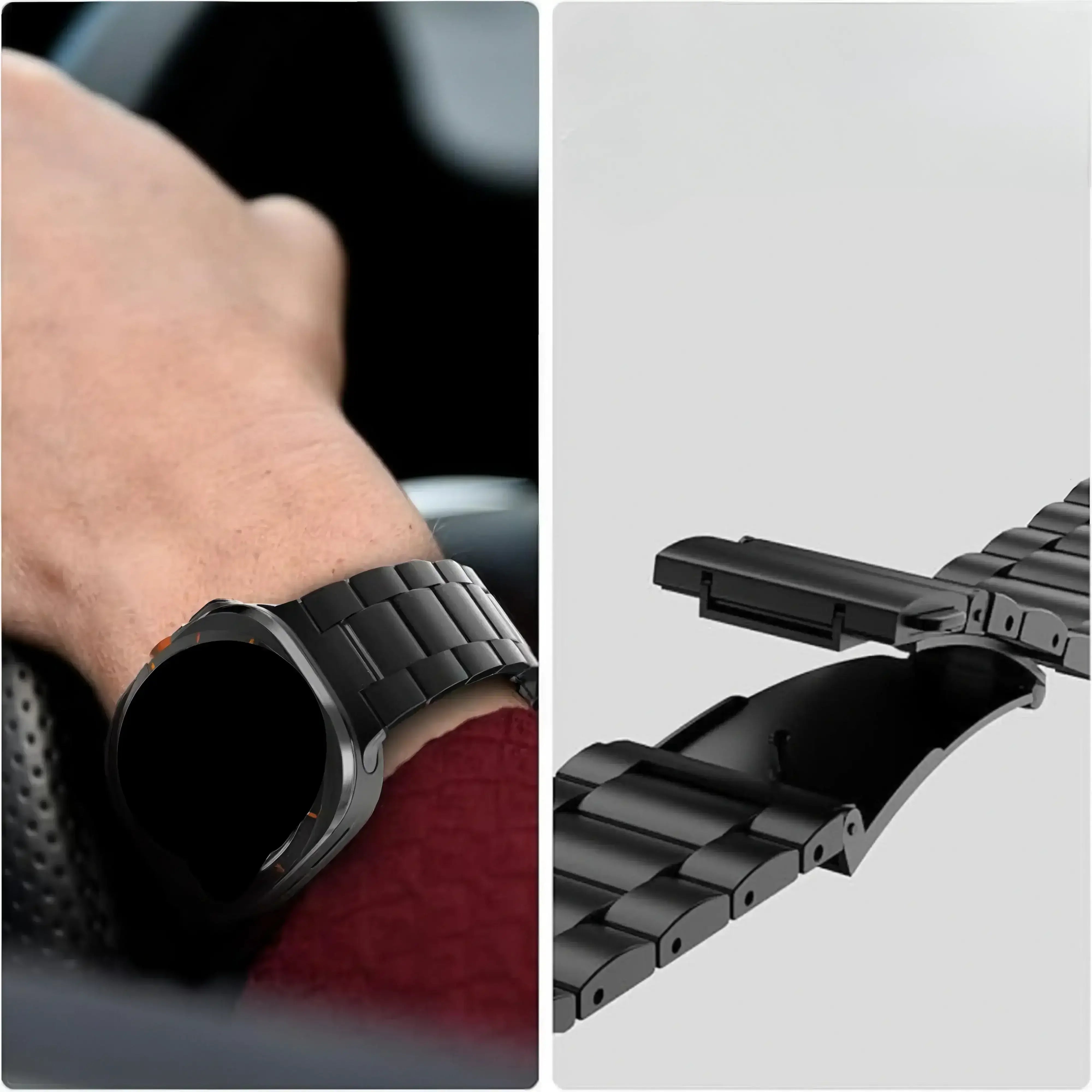 Image of Kryos — Stainless Link — Galaxy Watch Ultra