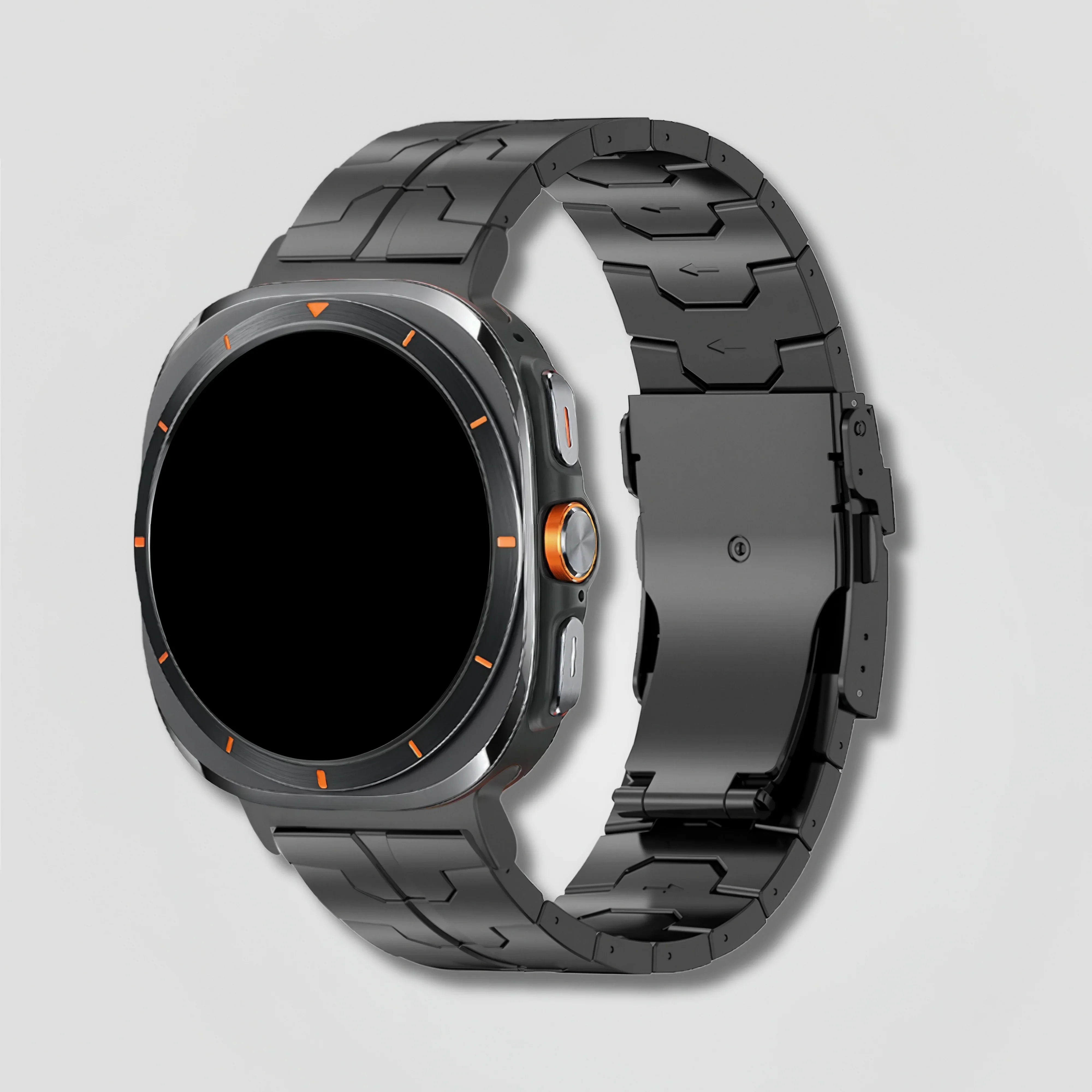 Kryos — Stainless Link (Black) — Samsung Watch Ultra - Nothing but Bands