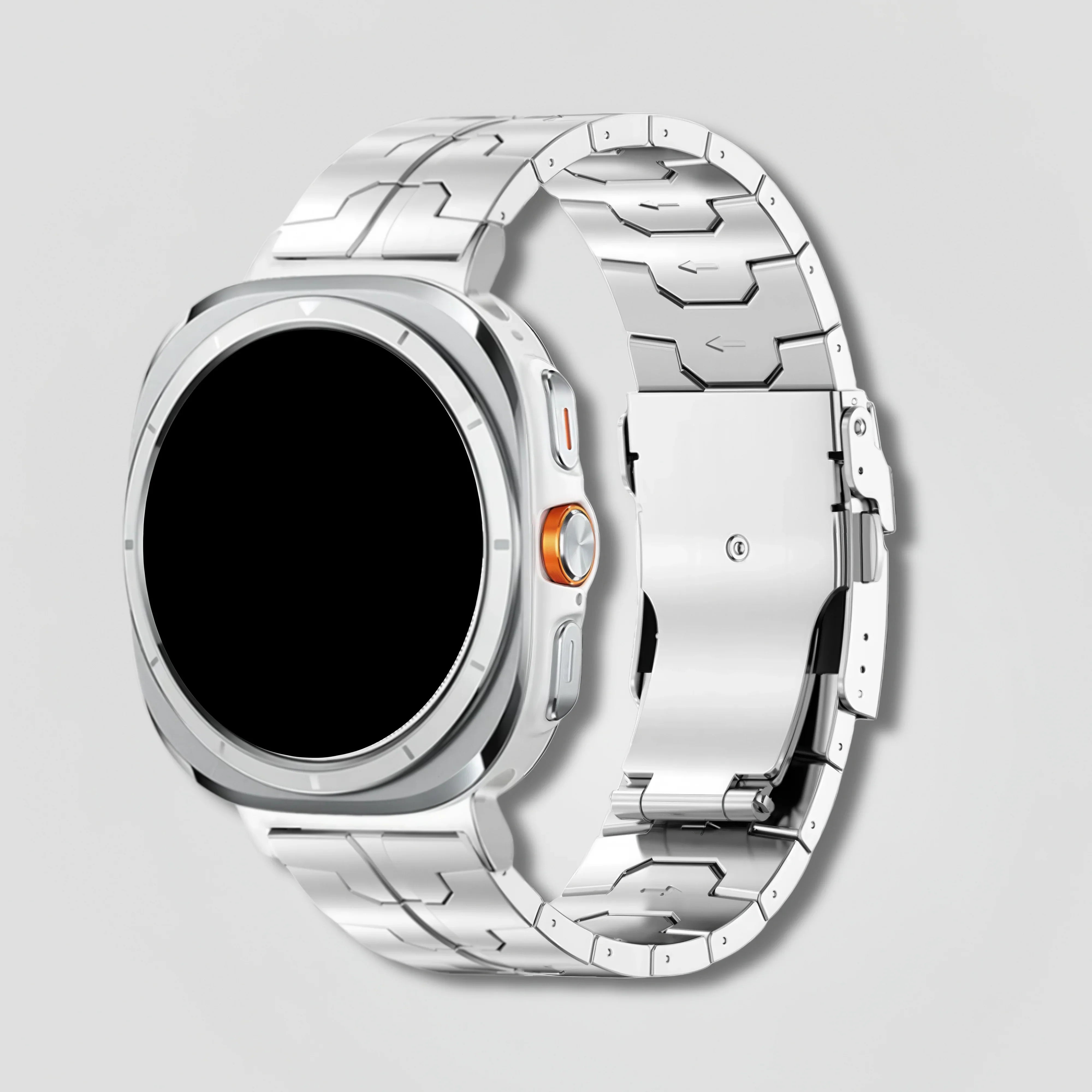 Image of Kryos — Stainless Link (Silver) — Galaxy Watch 8 - Nothing but Bands
