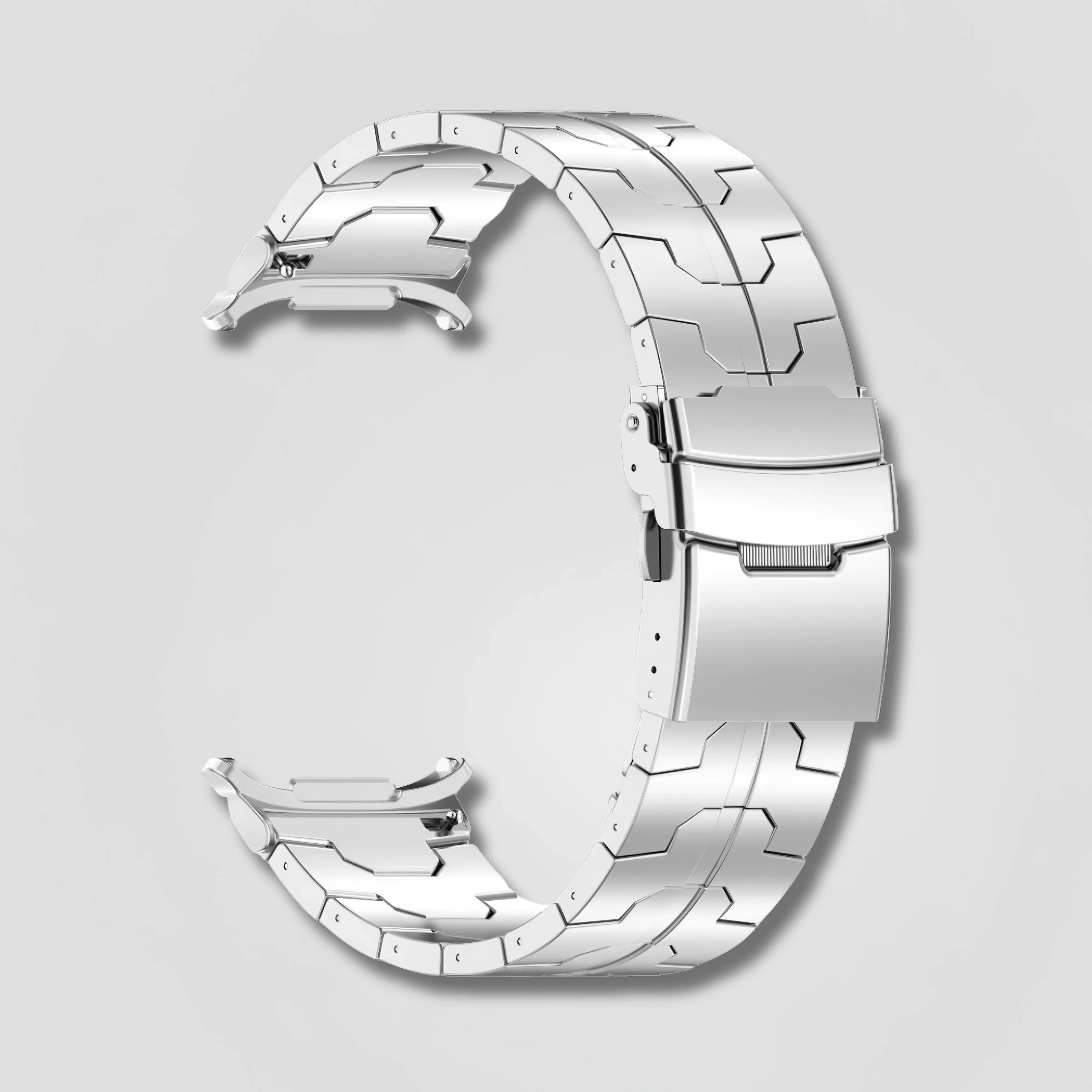 Image of Kryos — Stainless Link (Silver) — Galaxy Watch Ultra - Nothing but Bands