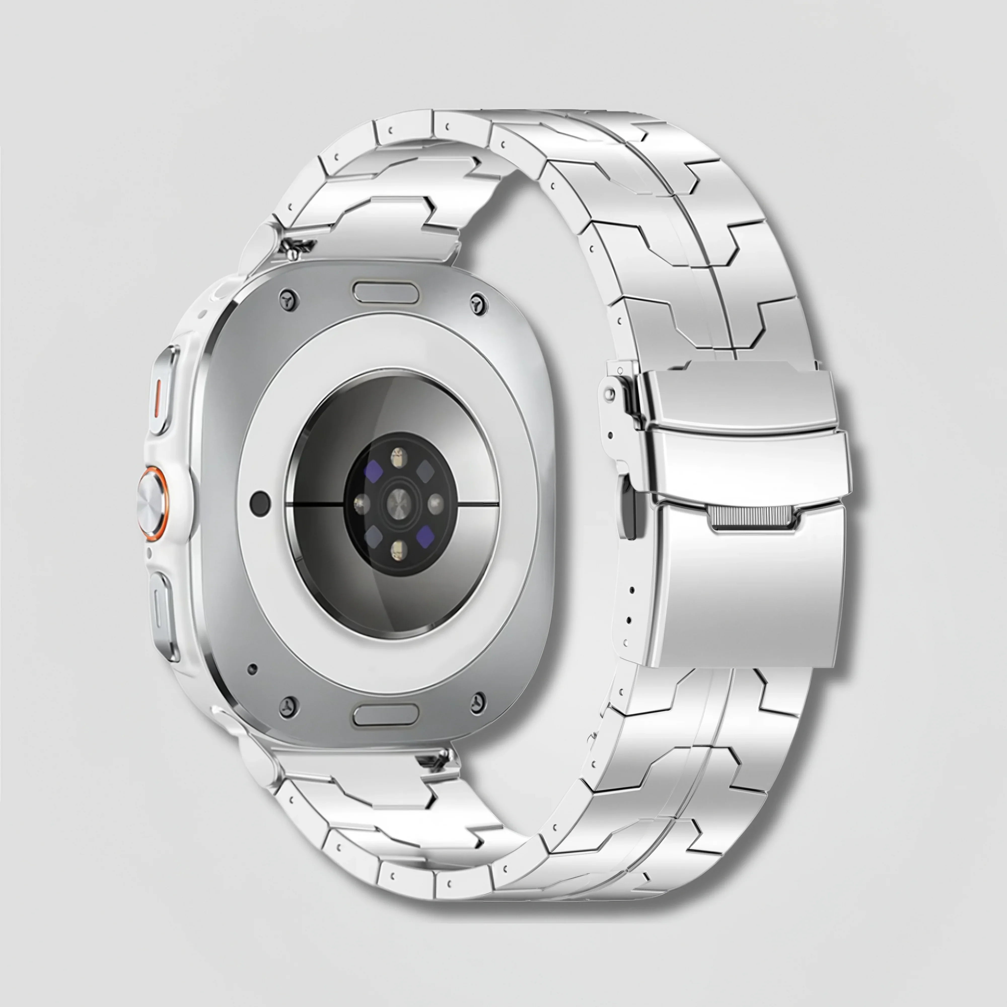 Kryos — Stainless Link (Silver) — Samsung Watch Ultra - Nothing but Bands