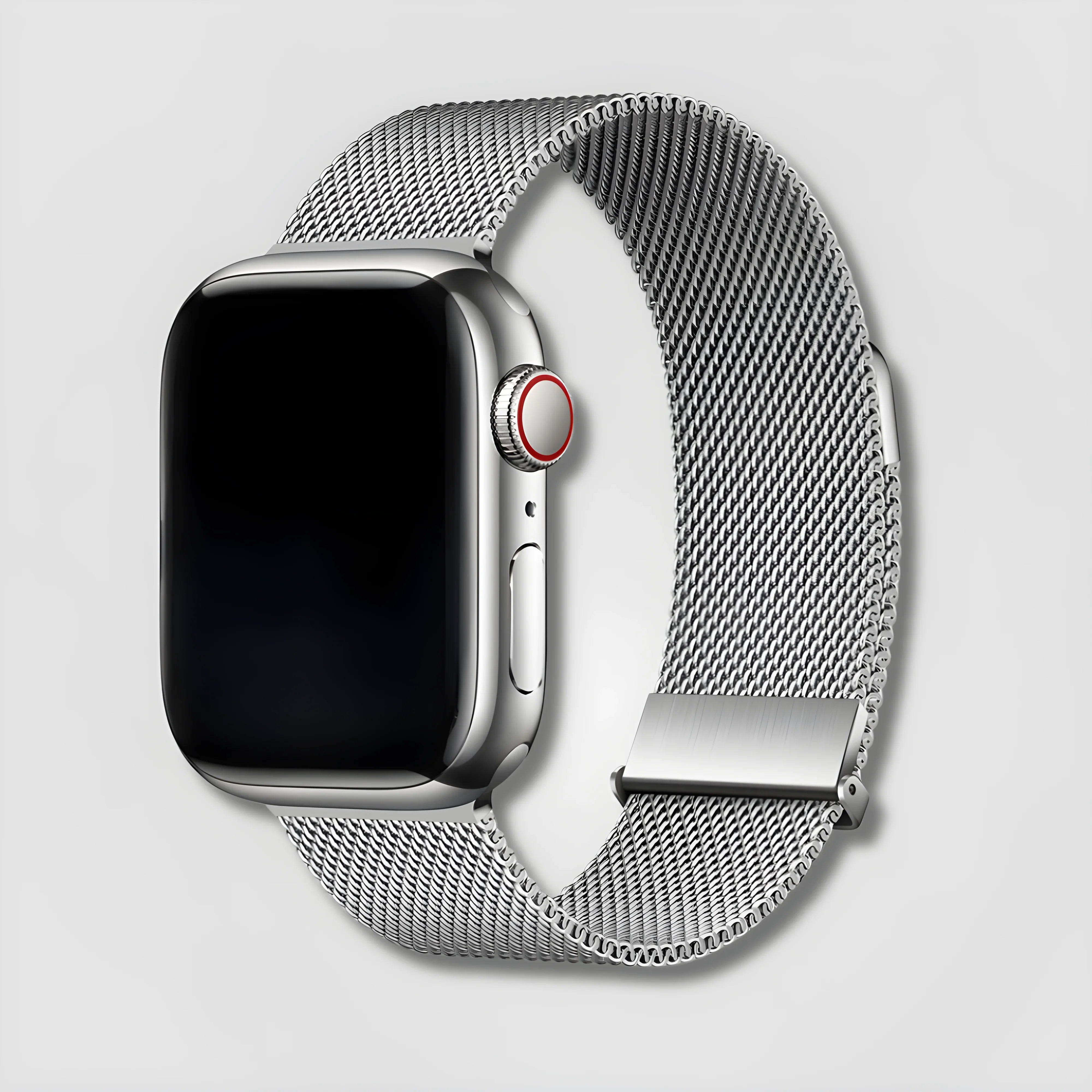 Lunor — Magnetic Milanese (Silver) — Apple Watch - Nothing but Bands