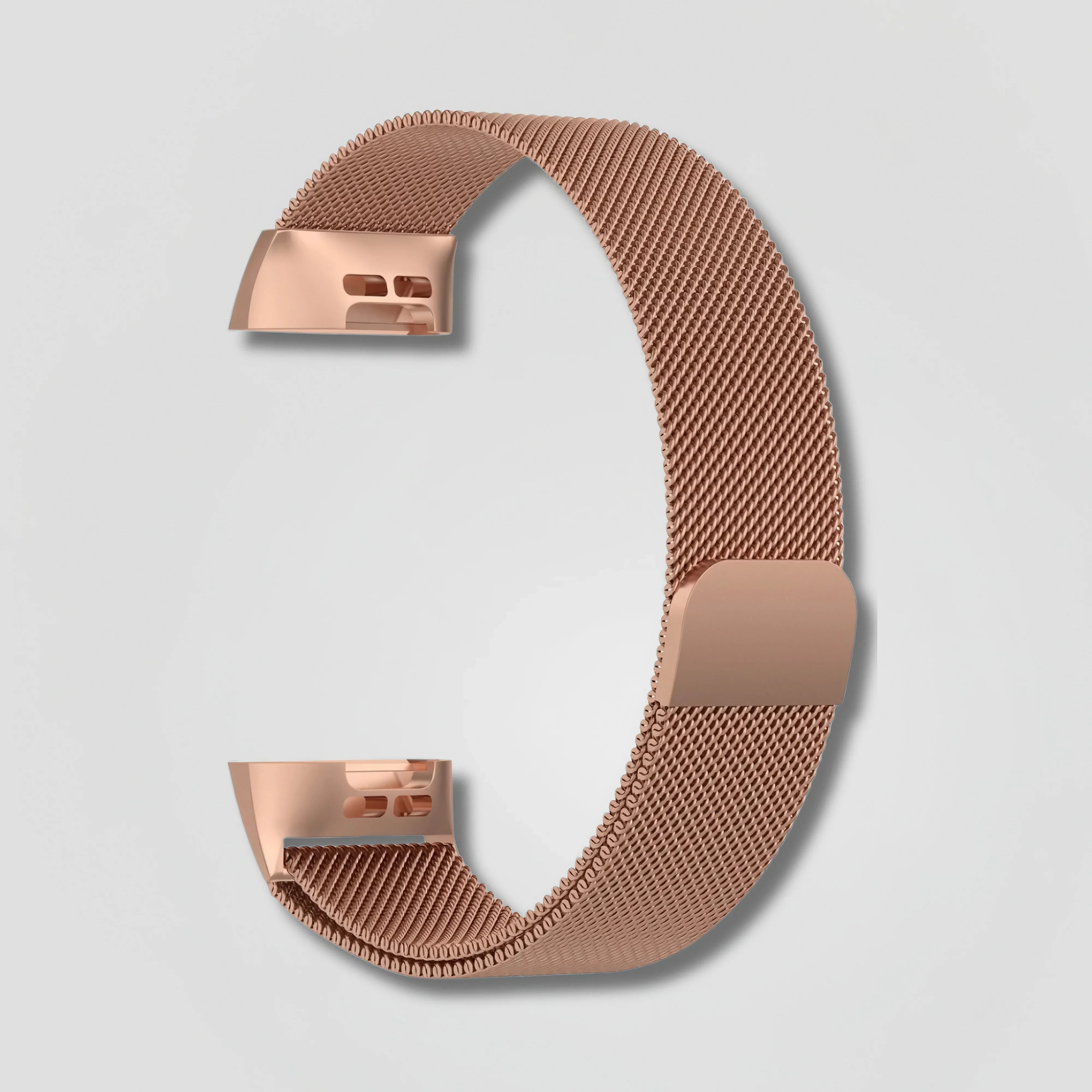 Image of Lurea — Magnetic Milanese (Rose gold) — Fitbit Charge 3/4 - Nothing but Bands