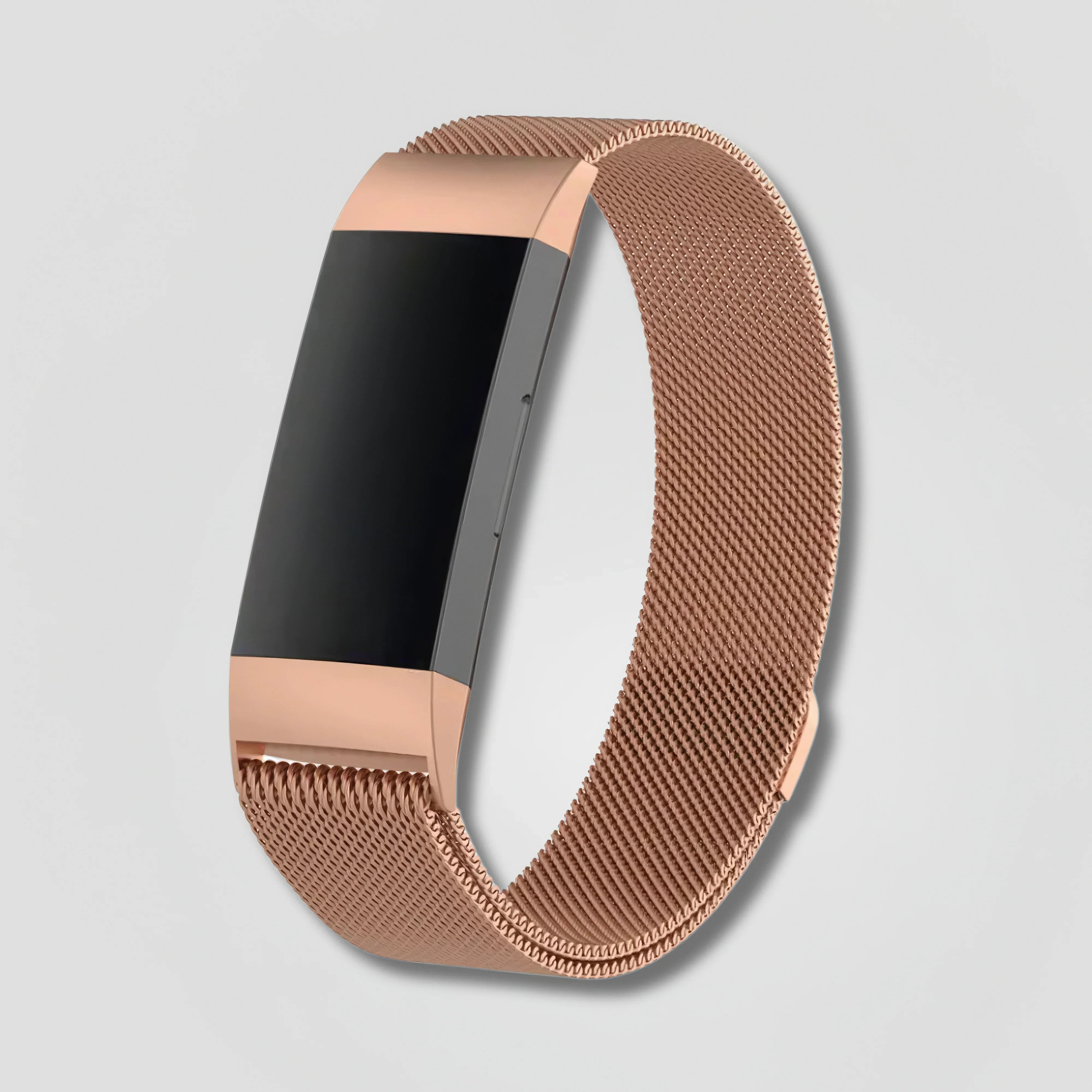 Image of Lurea — Magnetic Milanese (Rose gold) — Fitbit Charge 3/4 - Nothing but Bands