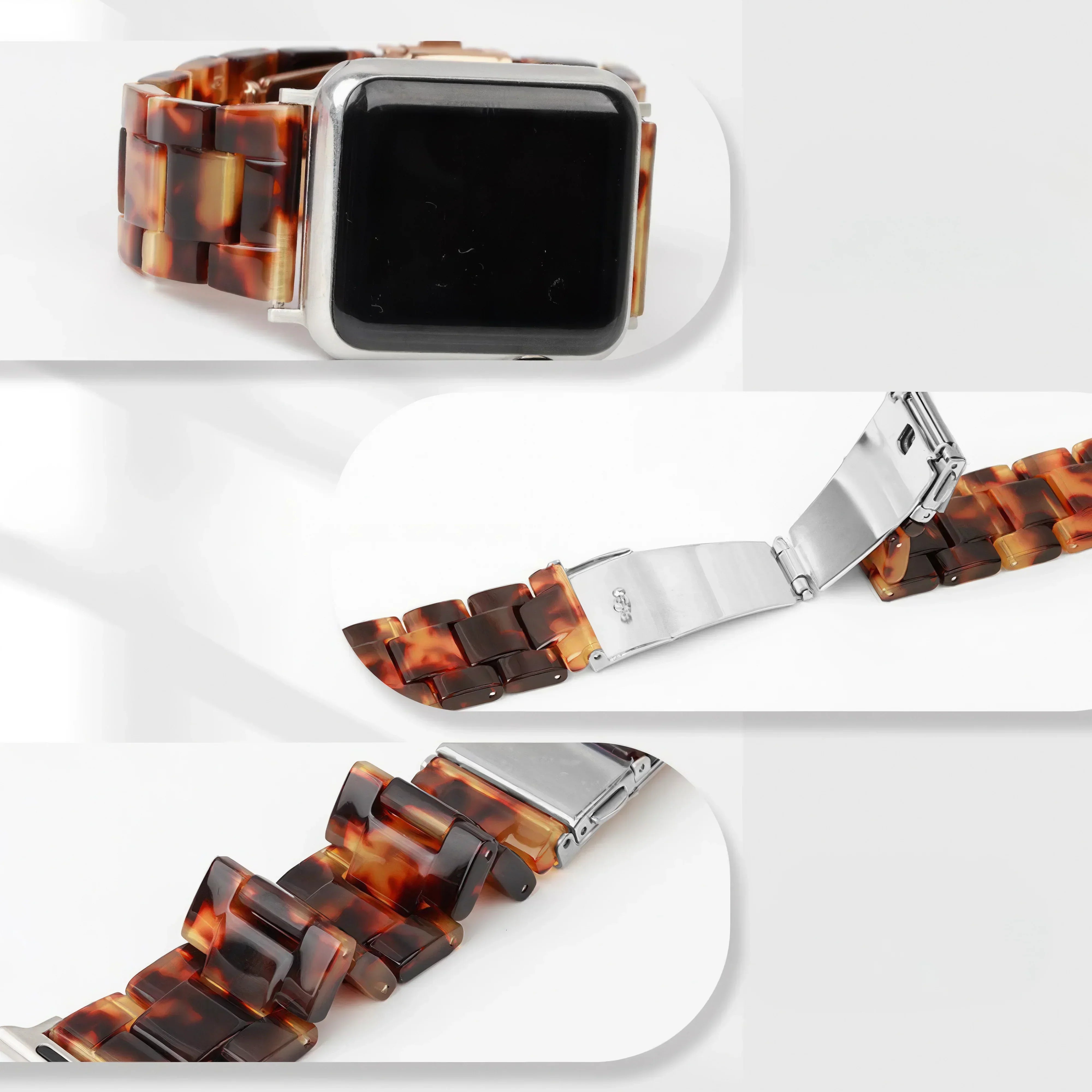 Lyra — Resin Composite Link (Pearl) — Apple Watch - Nothing but Bands