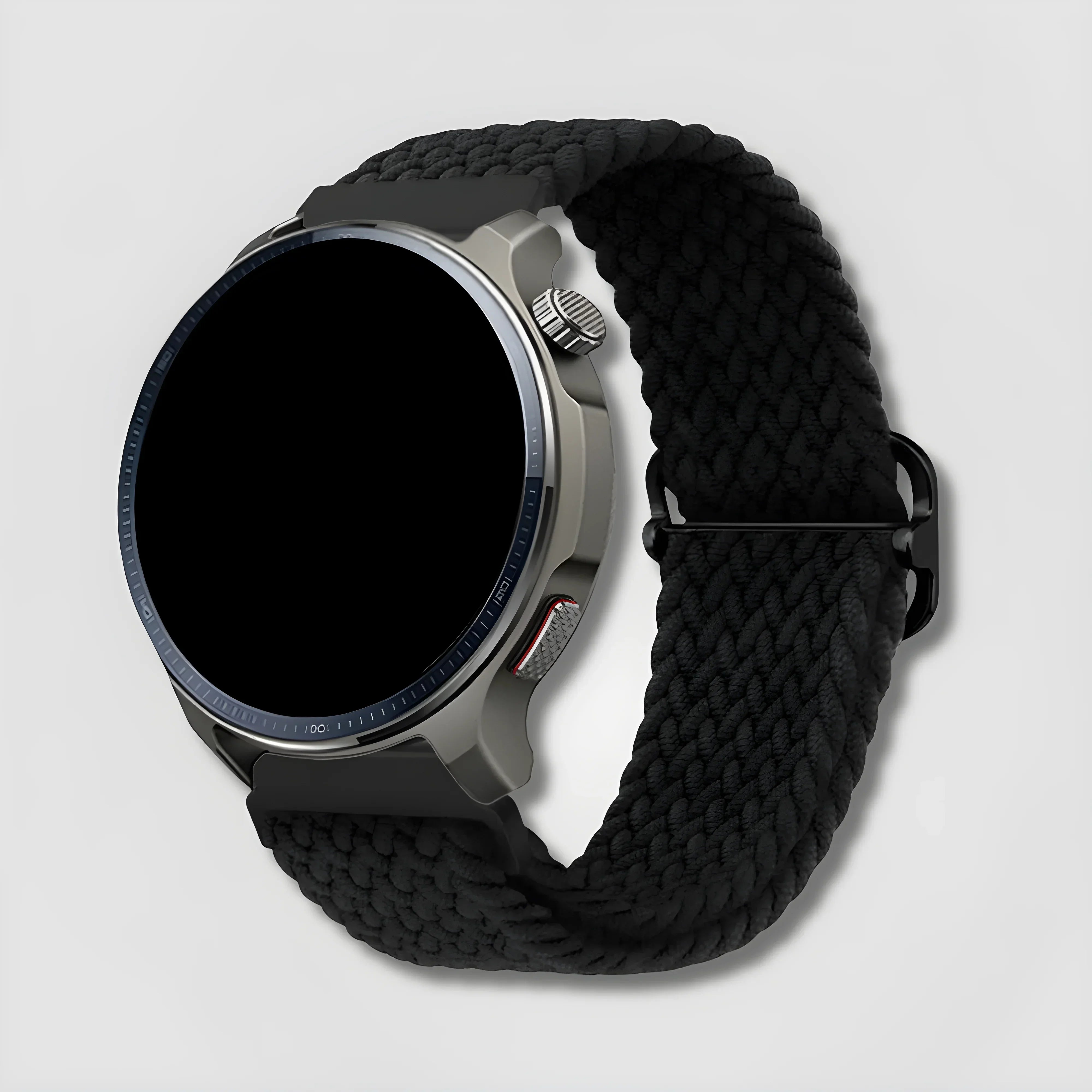 Image of Mavric — Braided Loop (Black) — Quick Release 22mm - Nothing but Bands