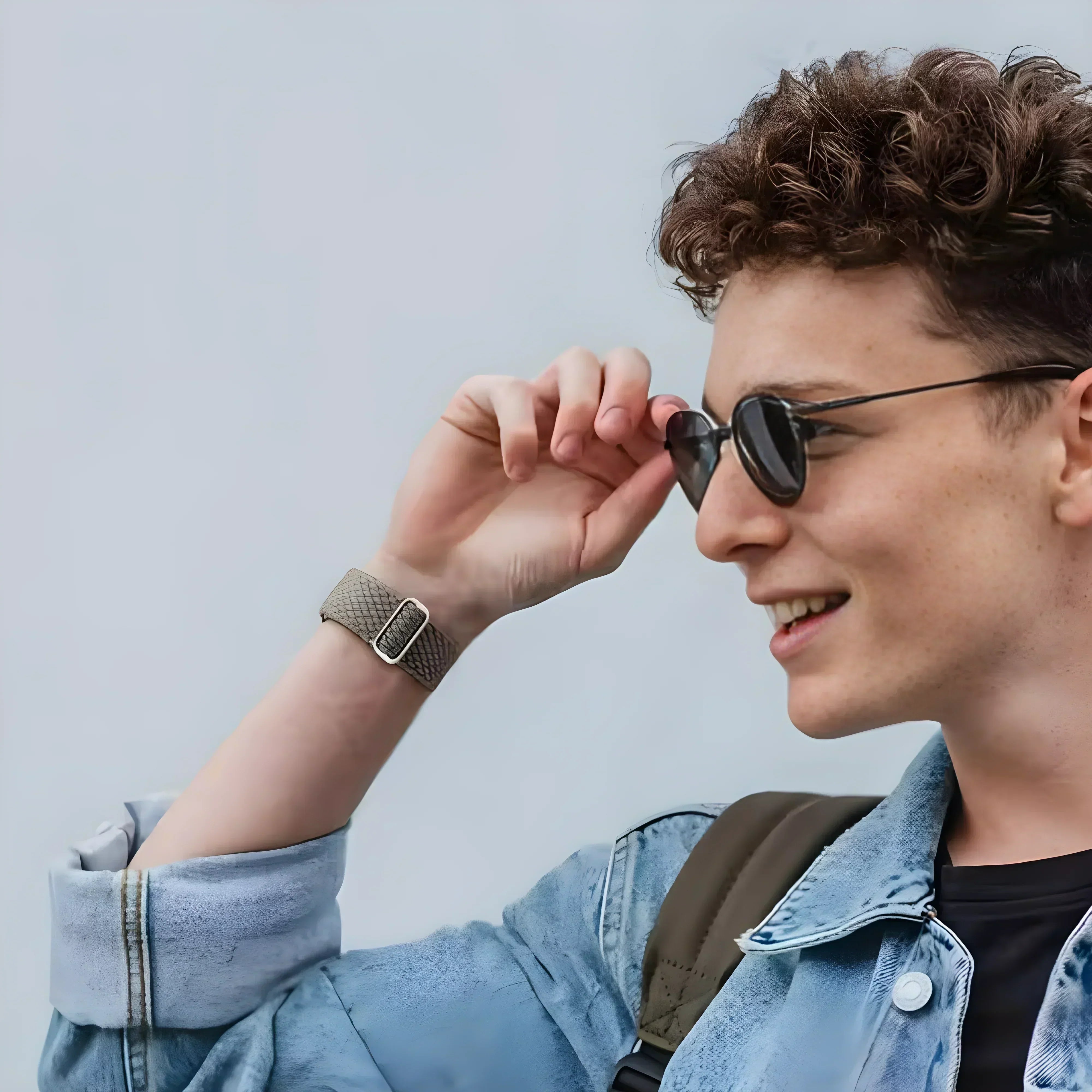 Mavric — Braided Loop (Light Pink) — Quick Release 22mm - Nothing but Bands