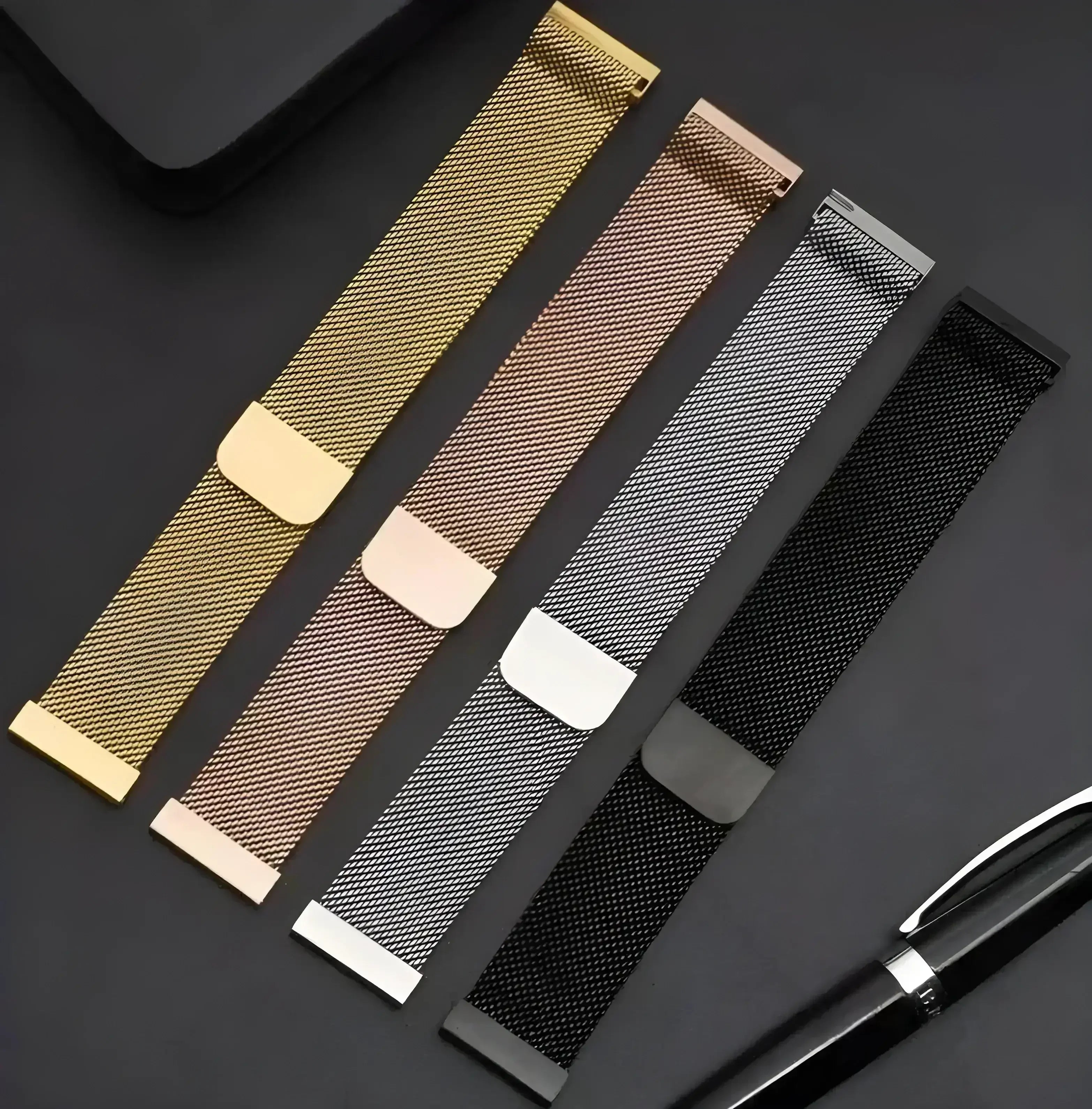 Image of Nova — Magnetic Milanese — Fitbit Versa 1/2 & Lite