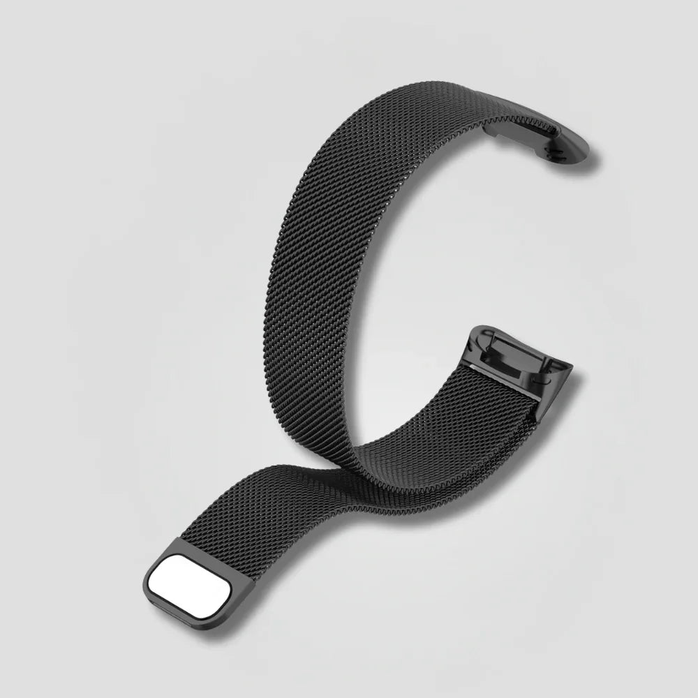 Orivo — Magnetic Milanese (Black) — Fitbit Charge 5/6 - Nothing but Bands