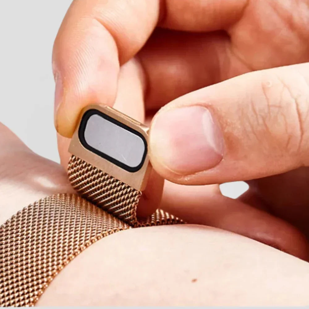 Image of Orivo — Magnetic Milanese (Gold) — Fitbit Charge 5/6 - Nothing but Bands