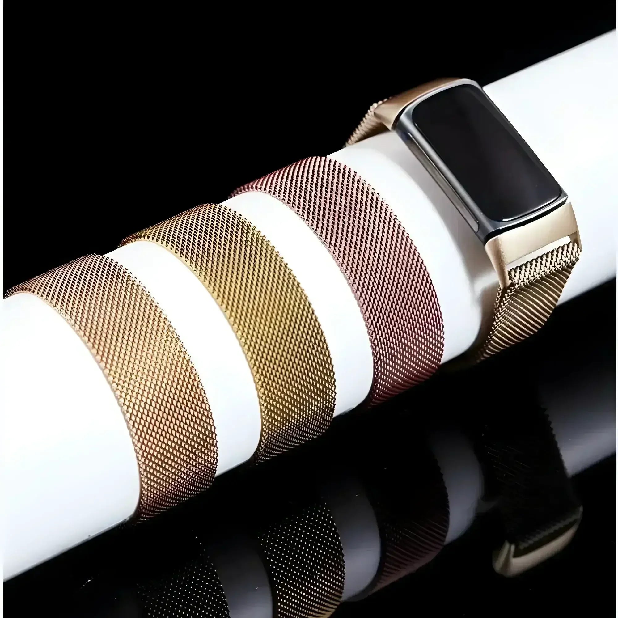 Image of Orivo — Magnetic Milanese (Gold) — Fitbit Charge 5/6 - Nothing but Bands