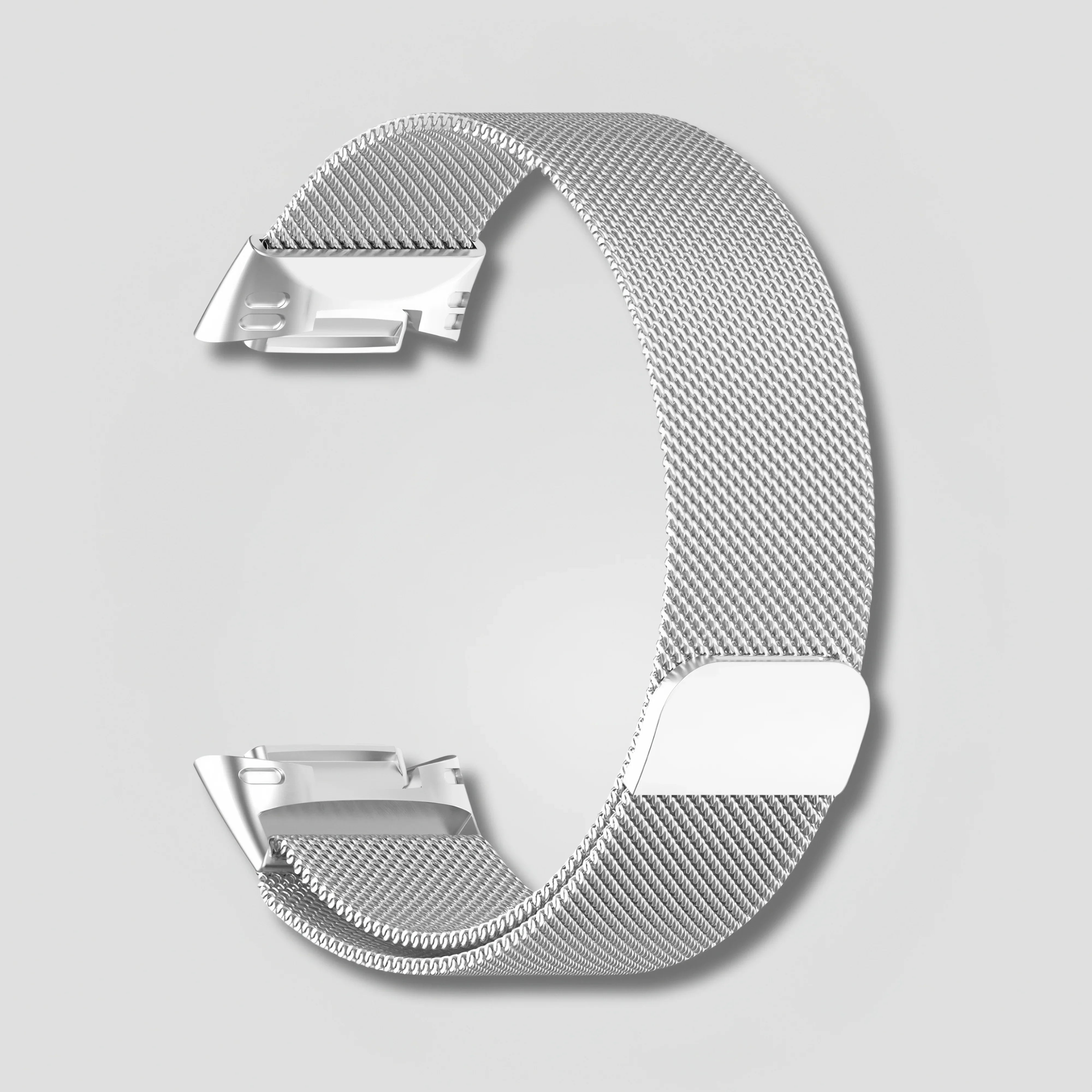 Image of Orivo — Magnetic Milanese (Silver) — Fitbit Charge 5/6 - Nothing but Bands