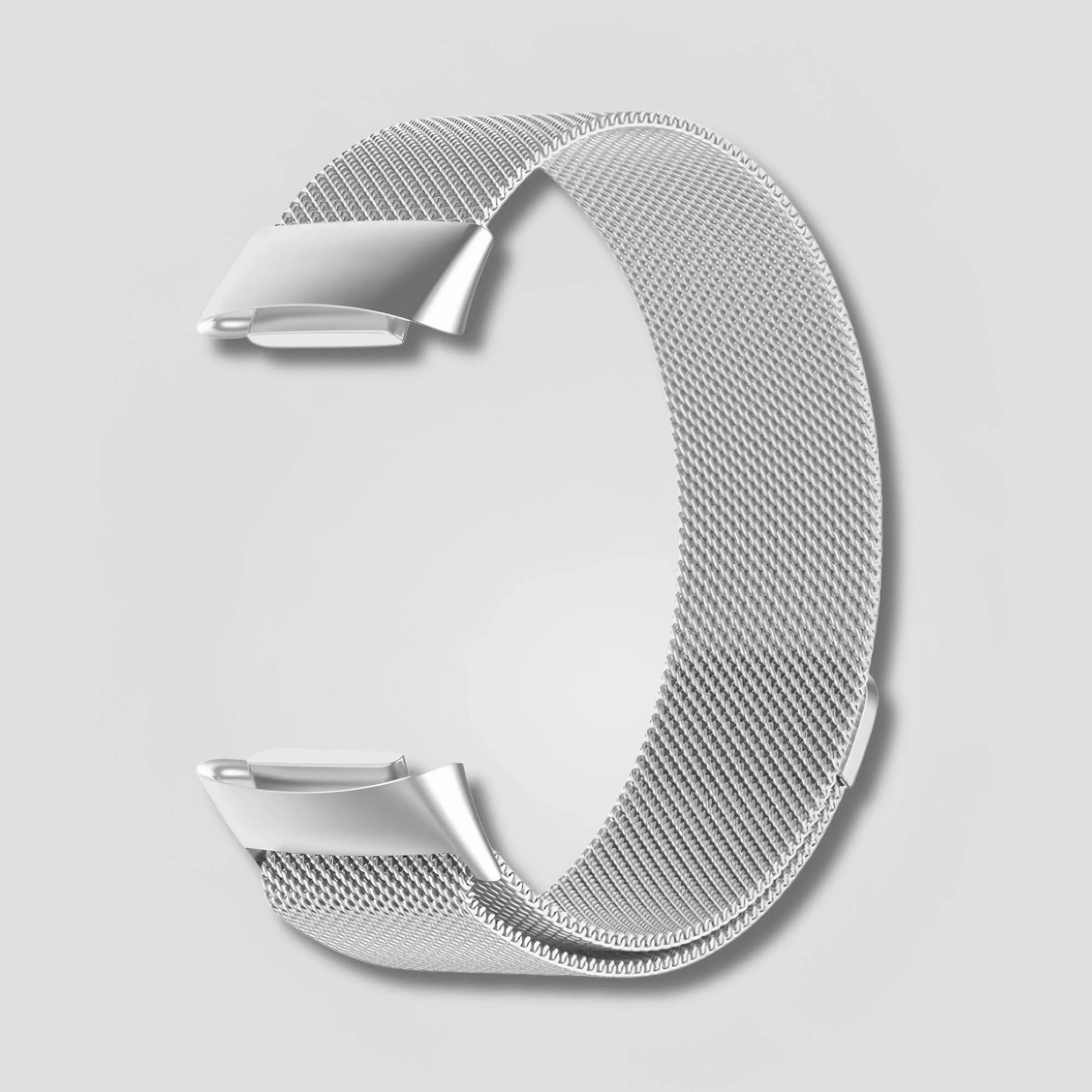Image of Orivo — Magnetic Milanese (Silver) — Fitbit Charge 5/6 - Nothing but Bands