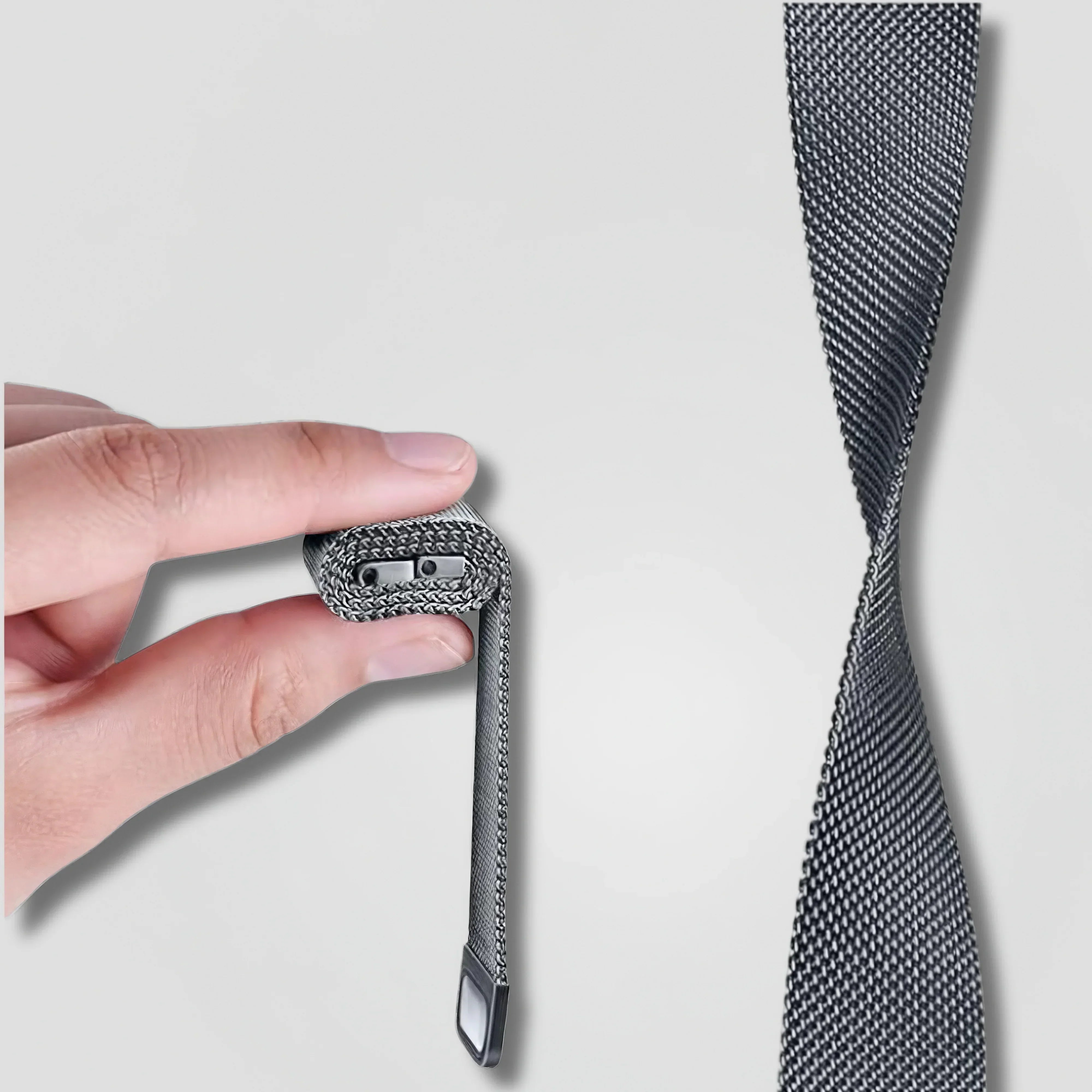 Oryn — Magnetic Milanese (Silver) — Galaxy Watch 8 - Nothing but Bands