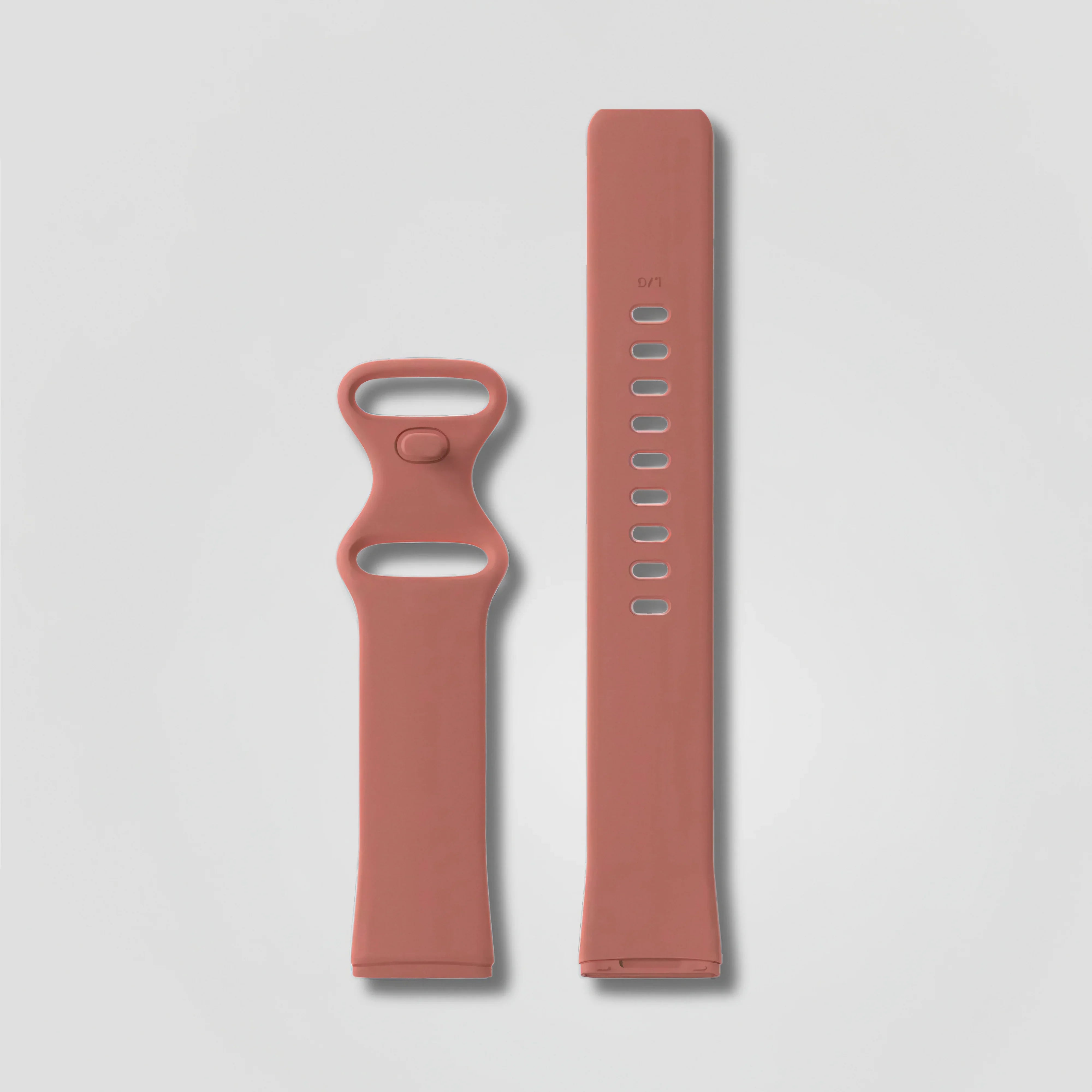 Selaro — Silicone Sport Band (Blush Coral) — Fitbit Versa 3/4 & Sense 1/2 - Nothing but Bands