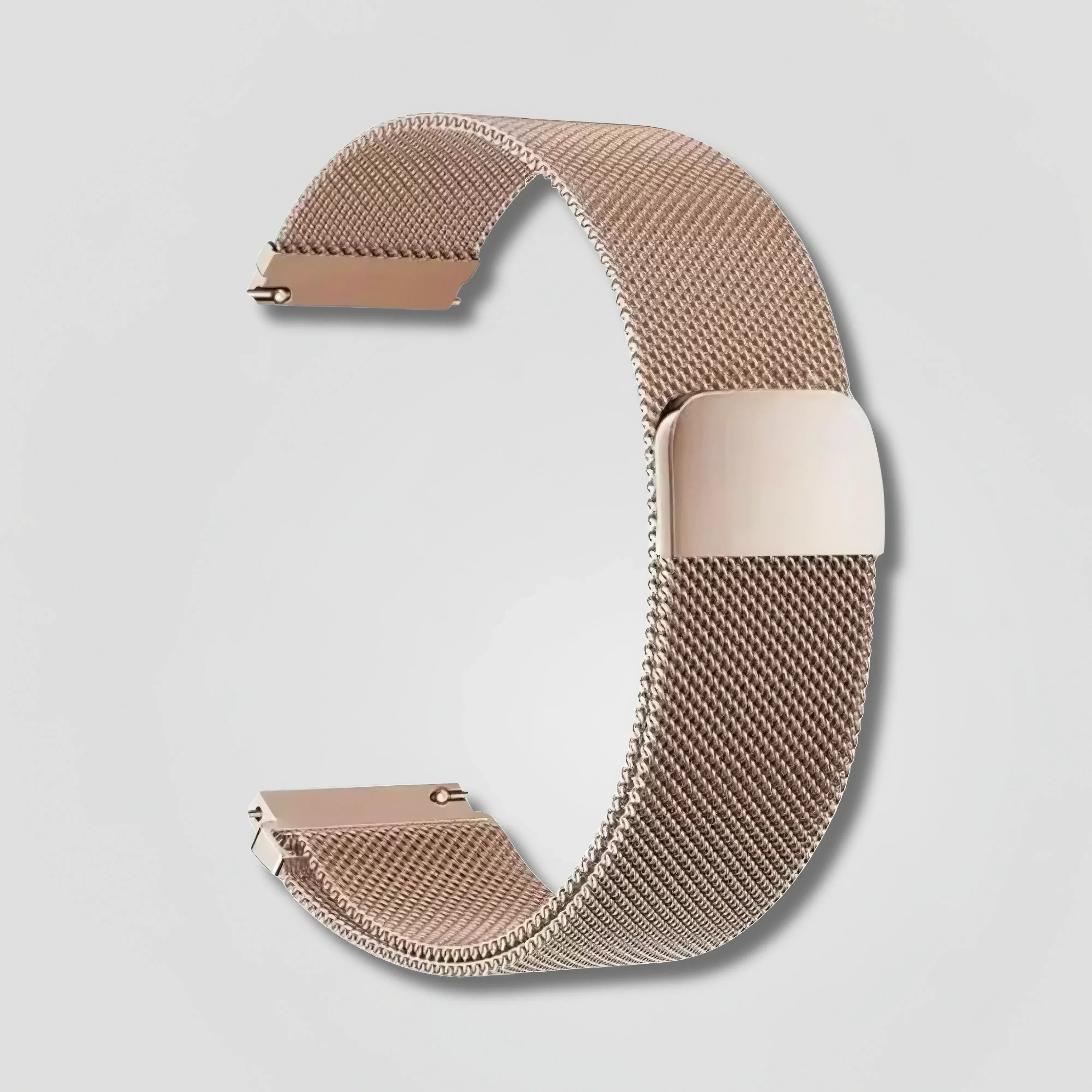 Solin — Magnetic Milanese (Rose GOld) — Quick Release 22mm - Nothing but Bands