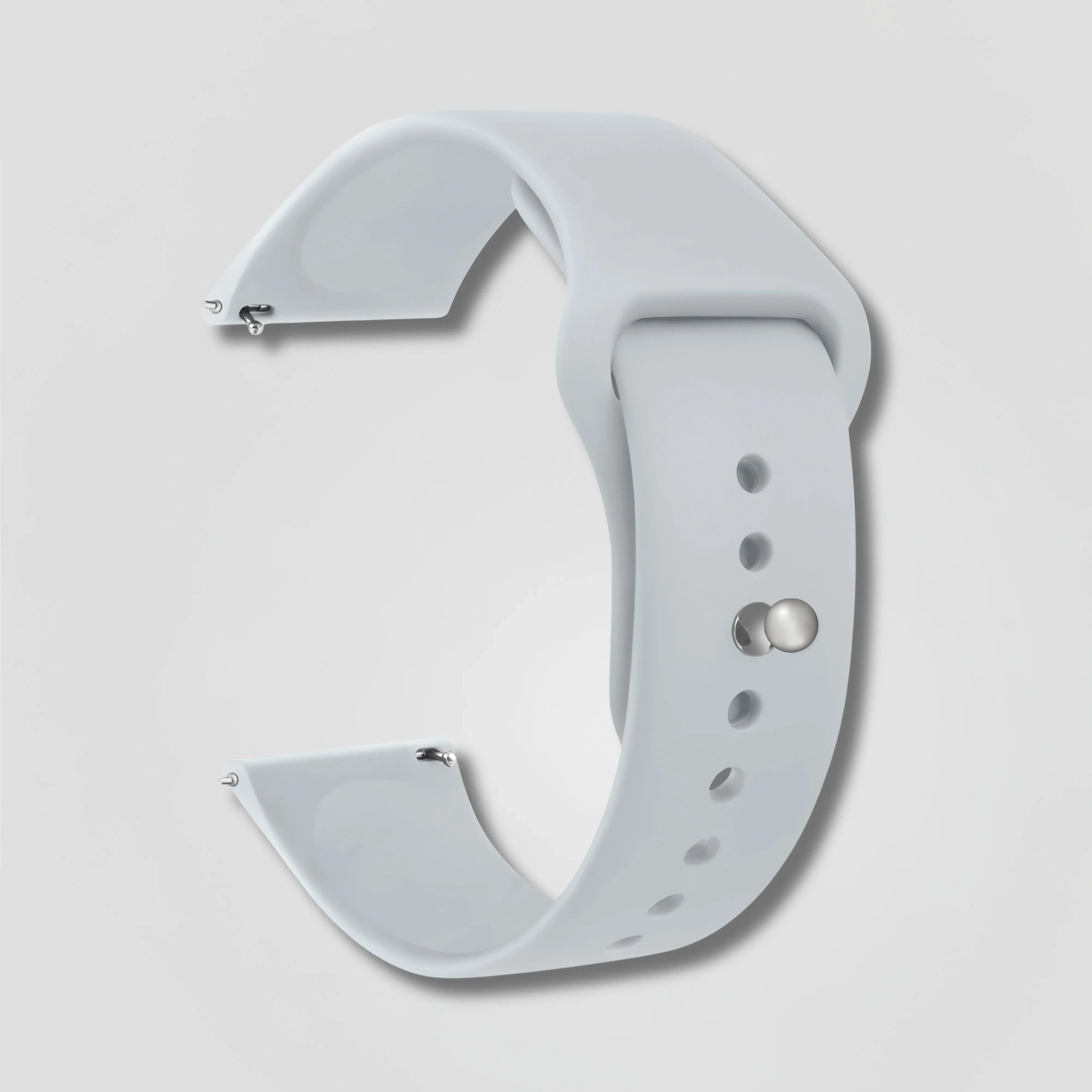 Solvia — Silicone Sport Band (Ash) — Fitbit Versa 1/2 & Lite - Nothing but Bands