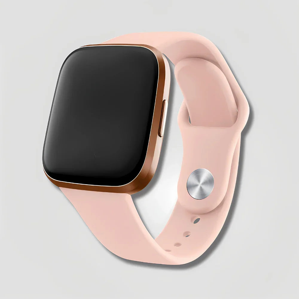 Solvia — Silicone Sport Band (Rose Sand) — Fitbit Versa 1/2 & Lite - Nothing but Bands