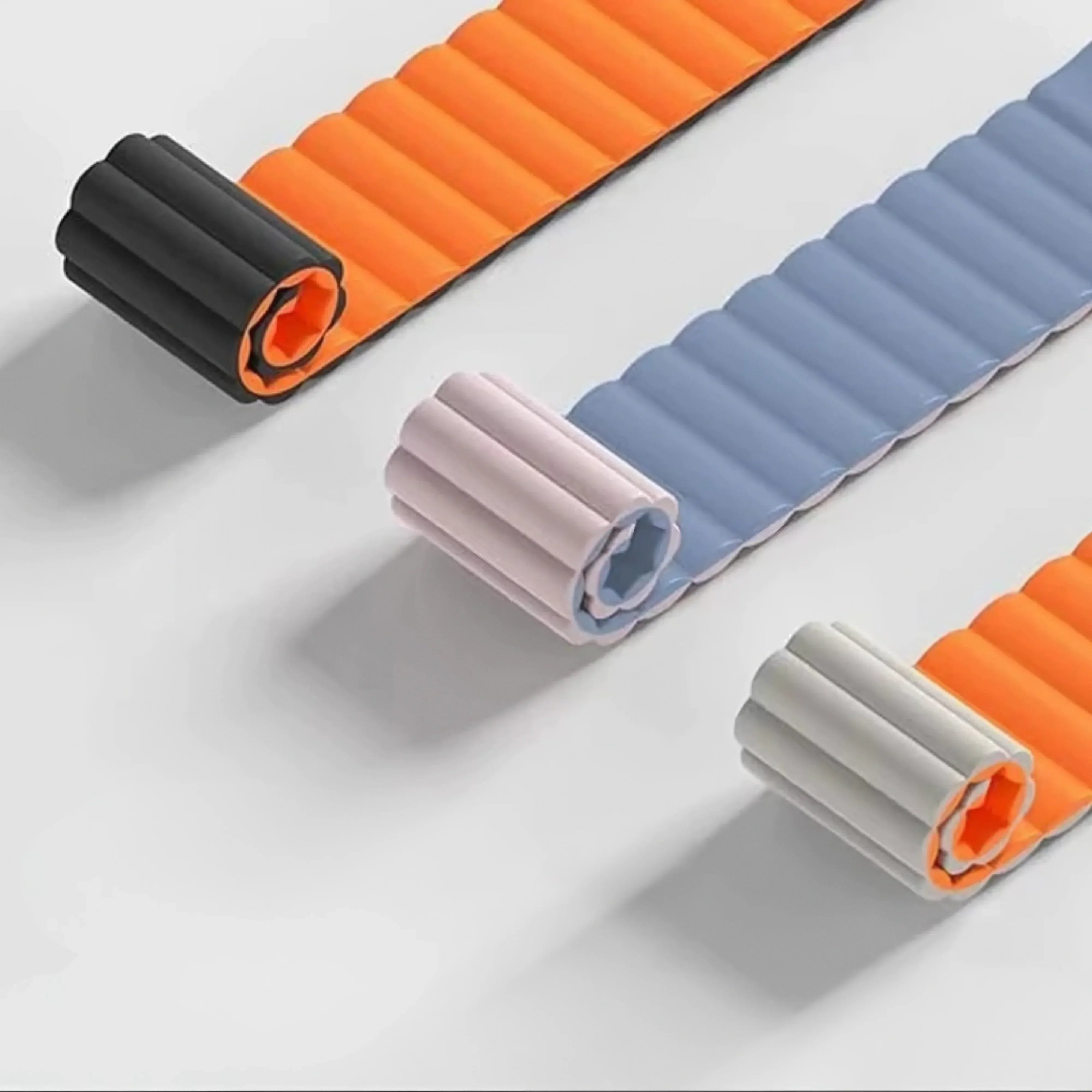 Image of Sorix — Magnetic Loop (Black & Orange) — Galaxy Watch 8 - Nothing but Bands