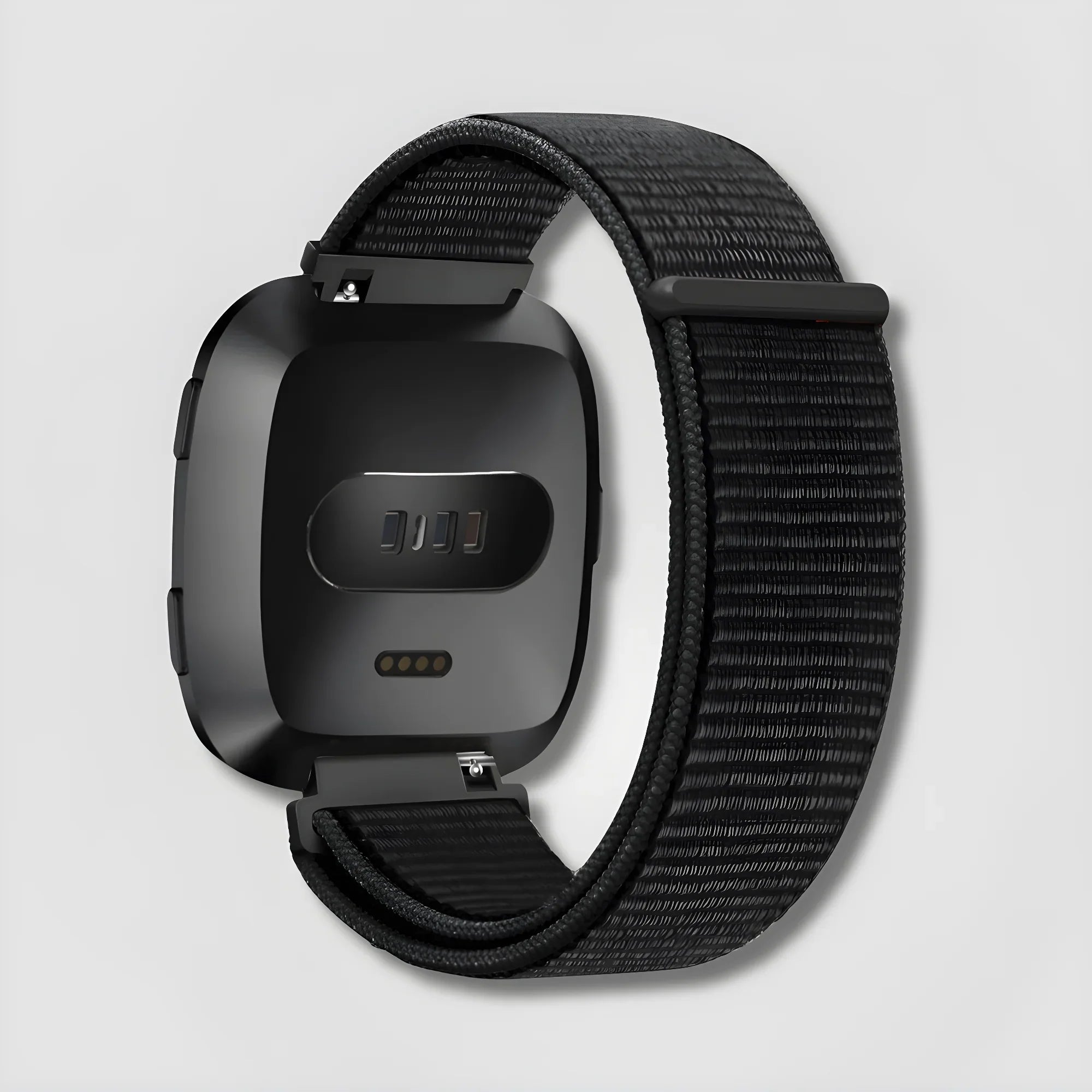 Temlo — Nylon Loop (Black) — Fitbit Versa 1/2 & Lite - Nothing but Bands