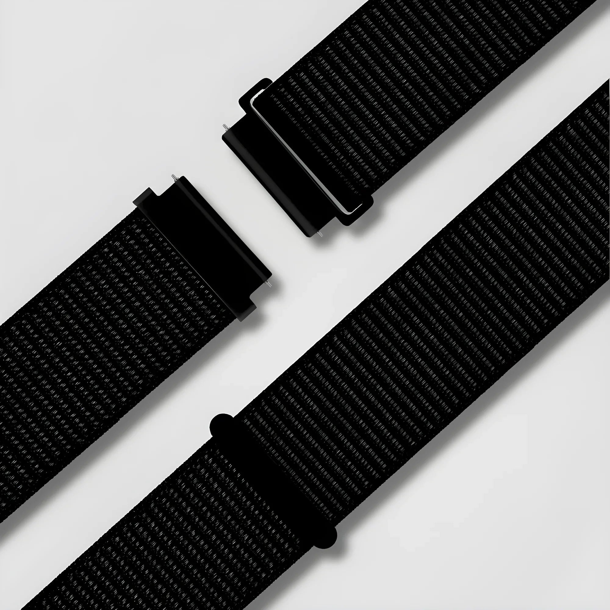 Temlo — Nylon Loop (Black) — Fitbit Versa 1/2 & Lite - Nothing but Bands