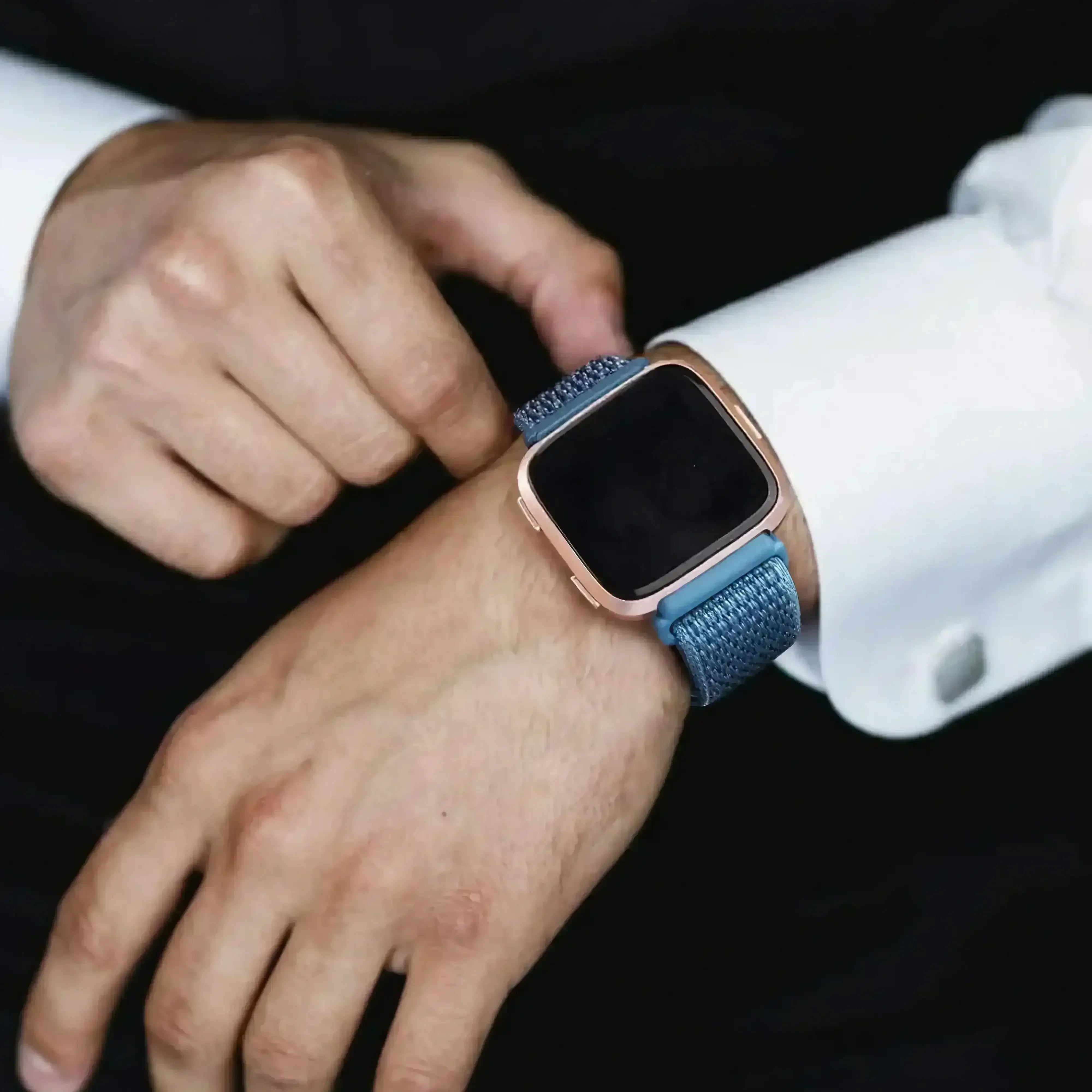 Image of Temlo — Nylon Loop — Fitbit Versa 1/2 & Lite