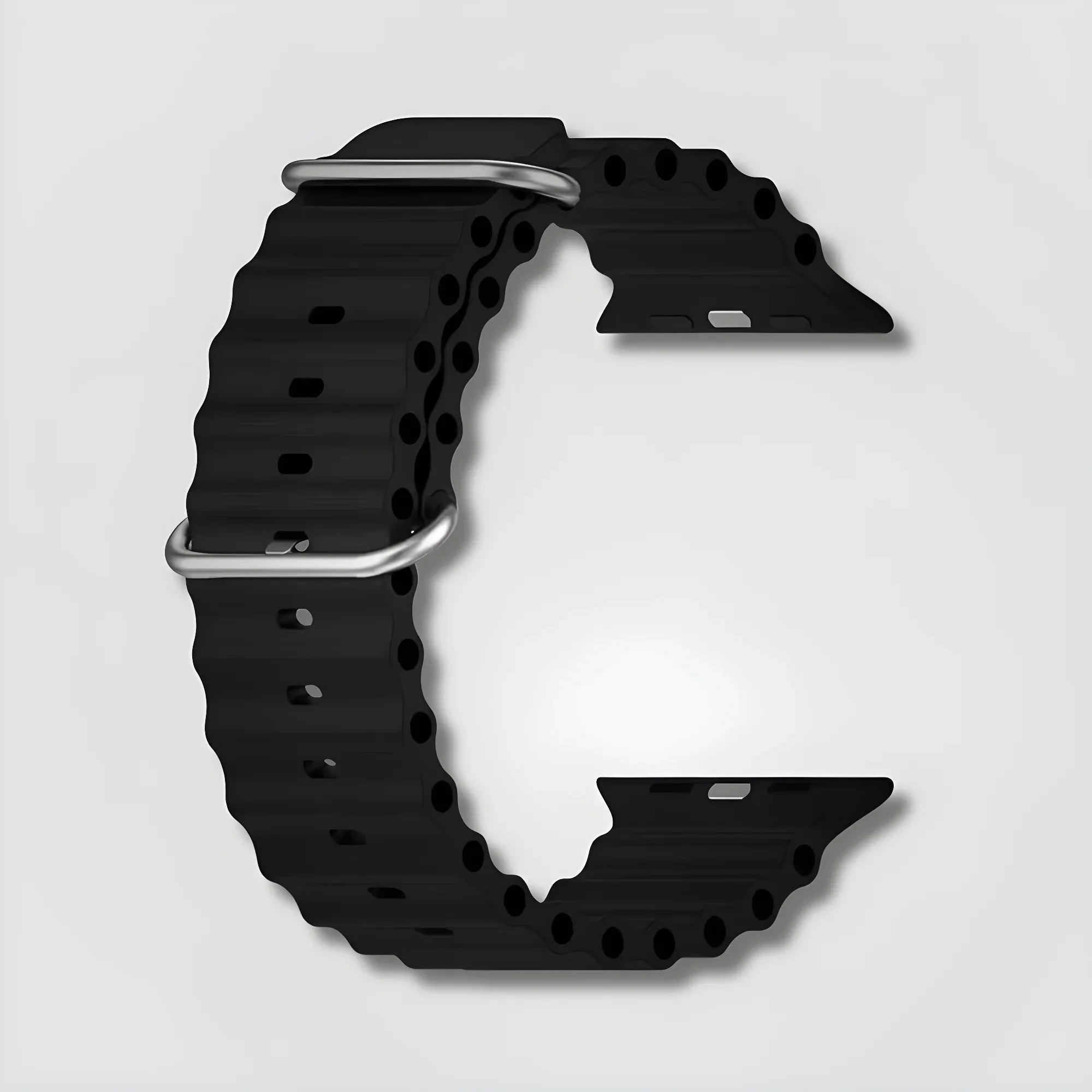 Image of Tide — Sport Band (Black) — Apple Watch - Nothing but Bands