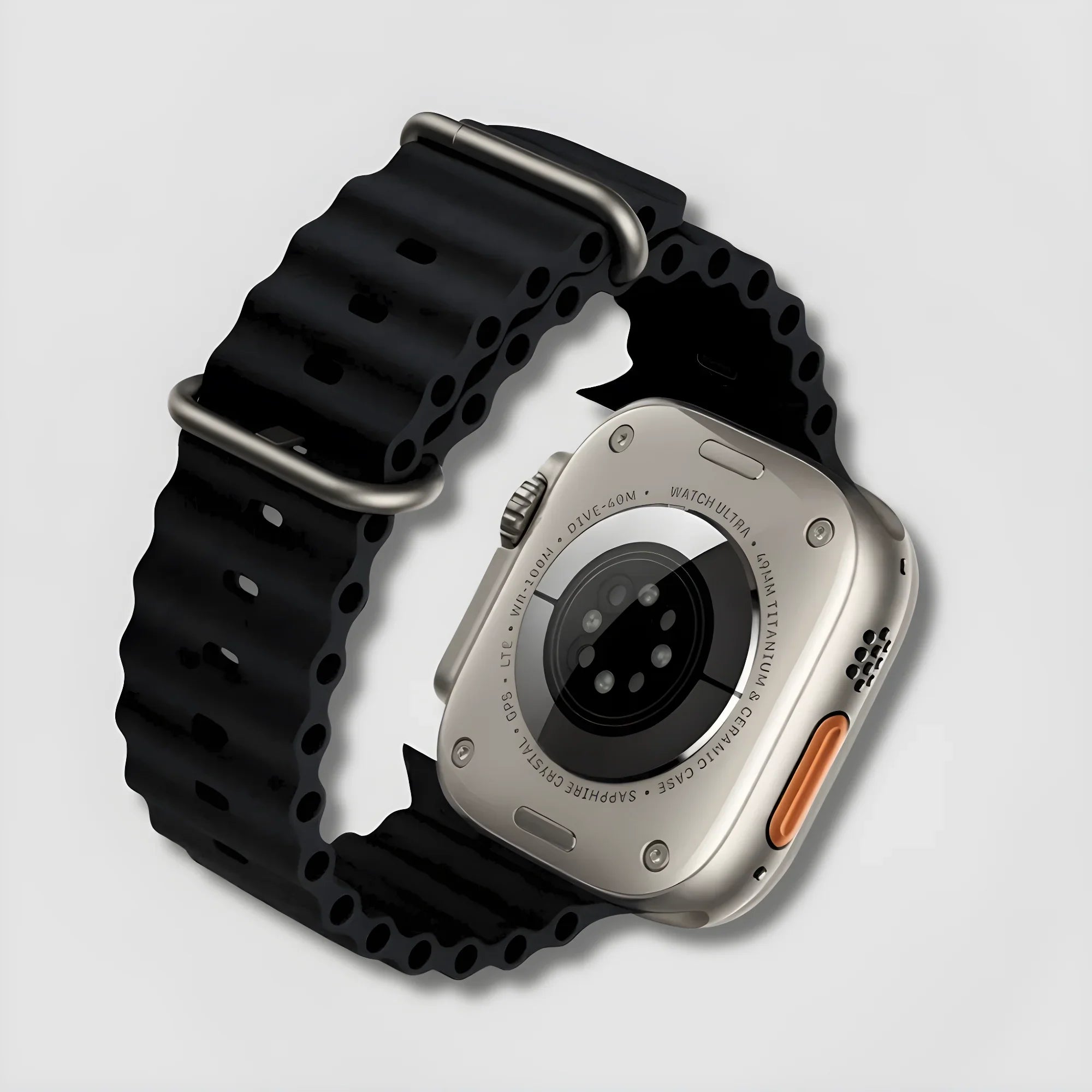 Image of Tide — Sport Band (Black) — Apple Watch - Nothing but Bands