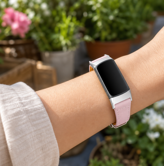Image of Ellis — Genuine Leather Band — Fitbit Charge 5/6