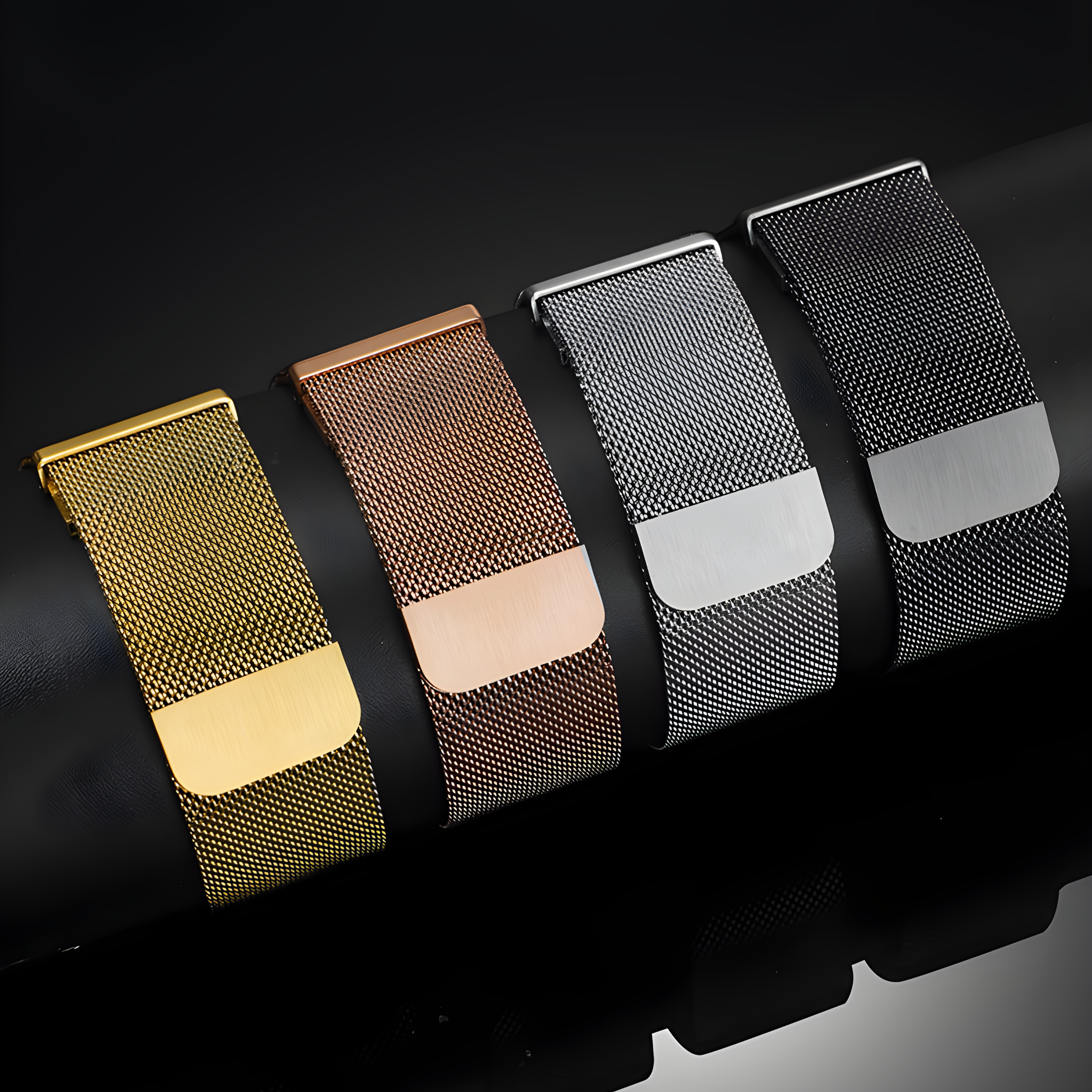 Milanese Stainless Steel Strap - Silver