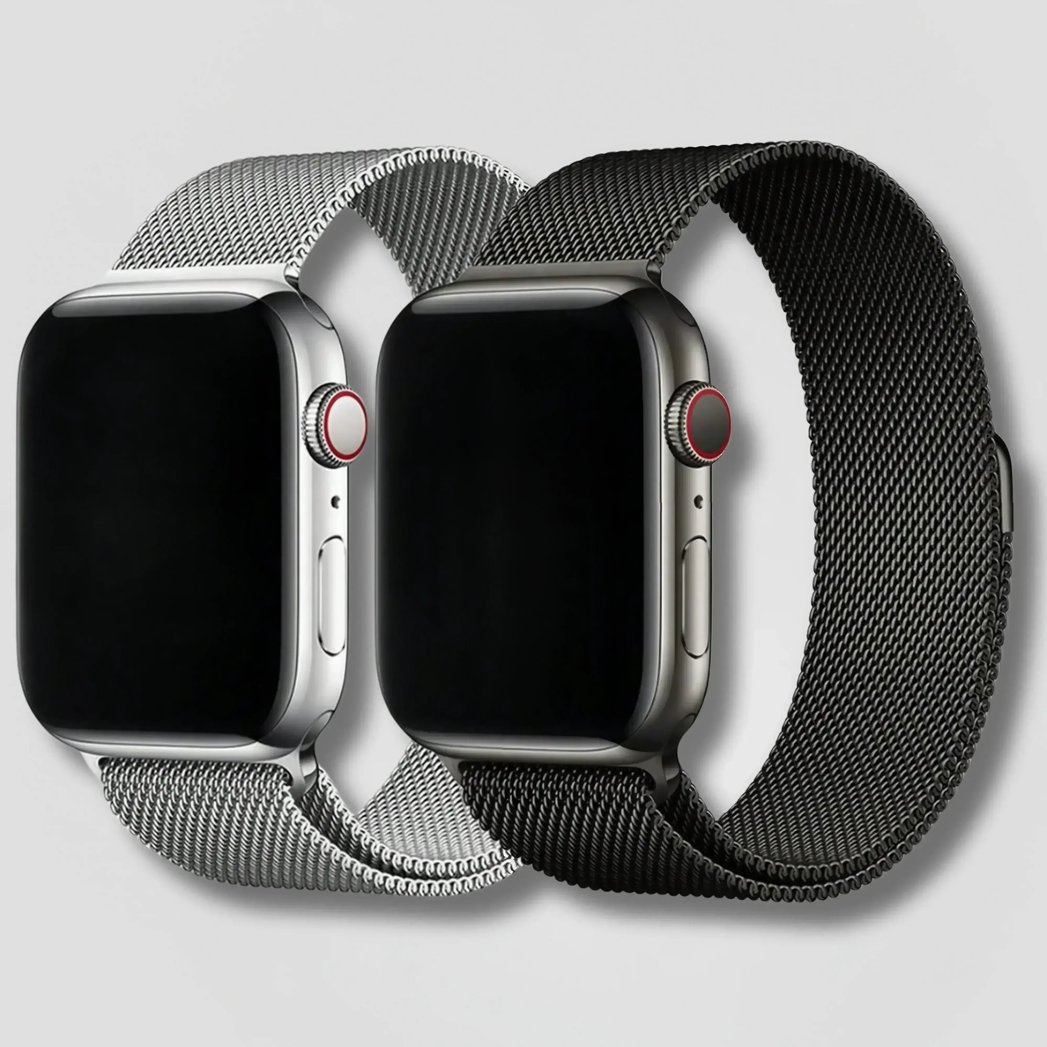 Image of Vayra — Magnetic Milanese (Silver) — Apple Watch - Nothing but Bands
