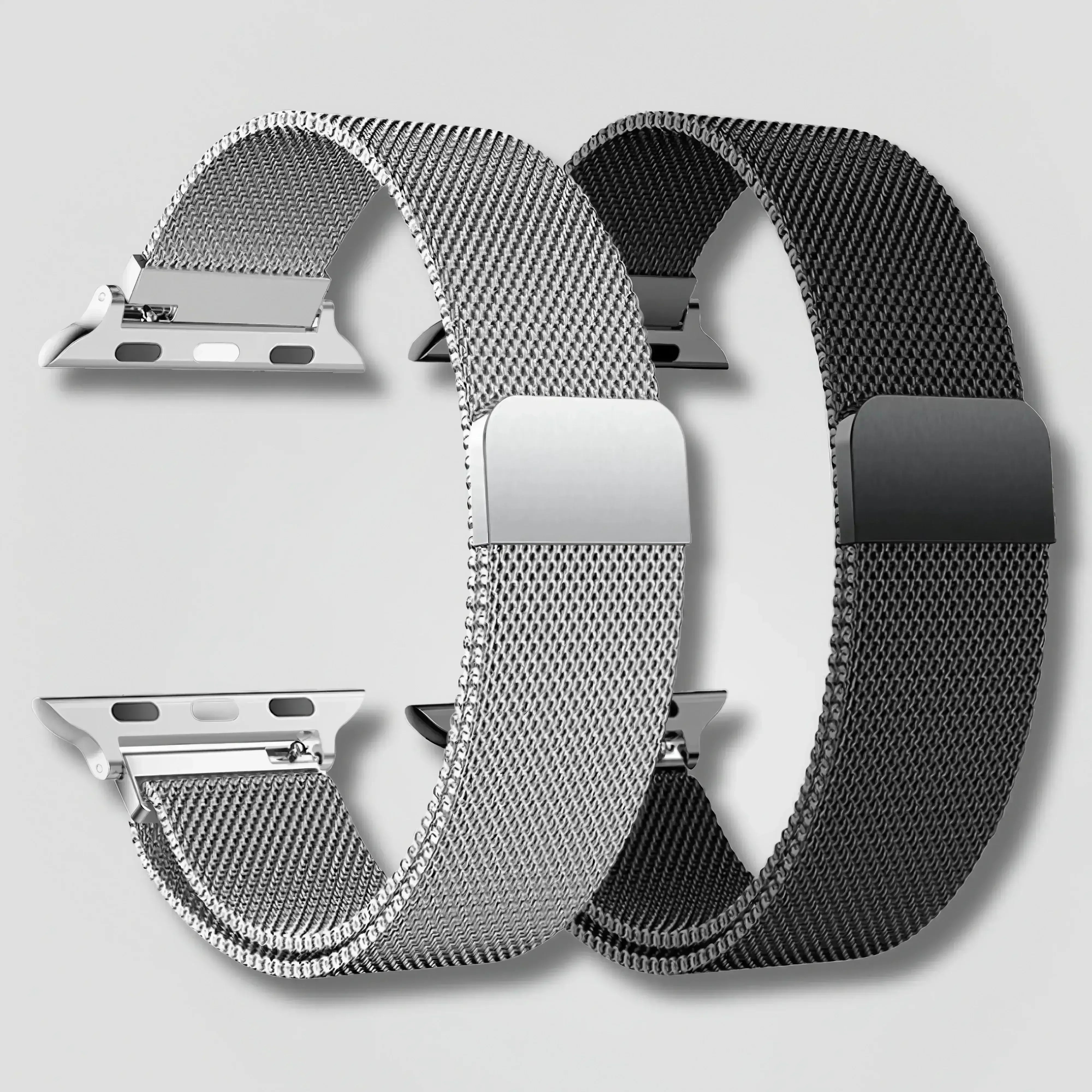 Image of Vayra — Magnetic Milanese (Silver) — Apple Watch - Nothing but Bands