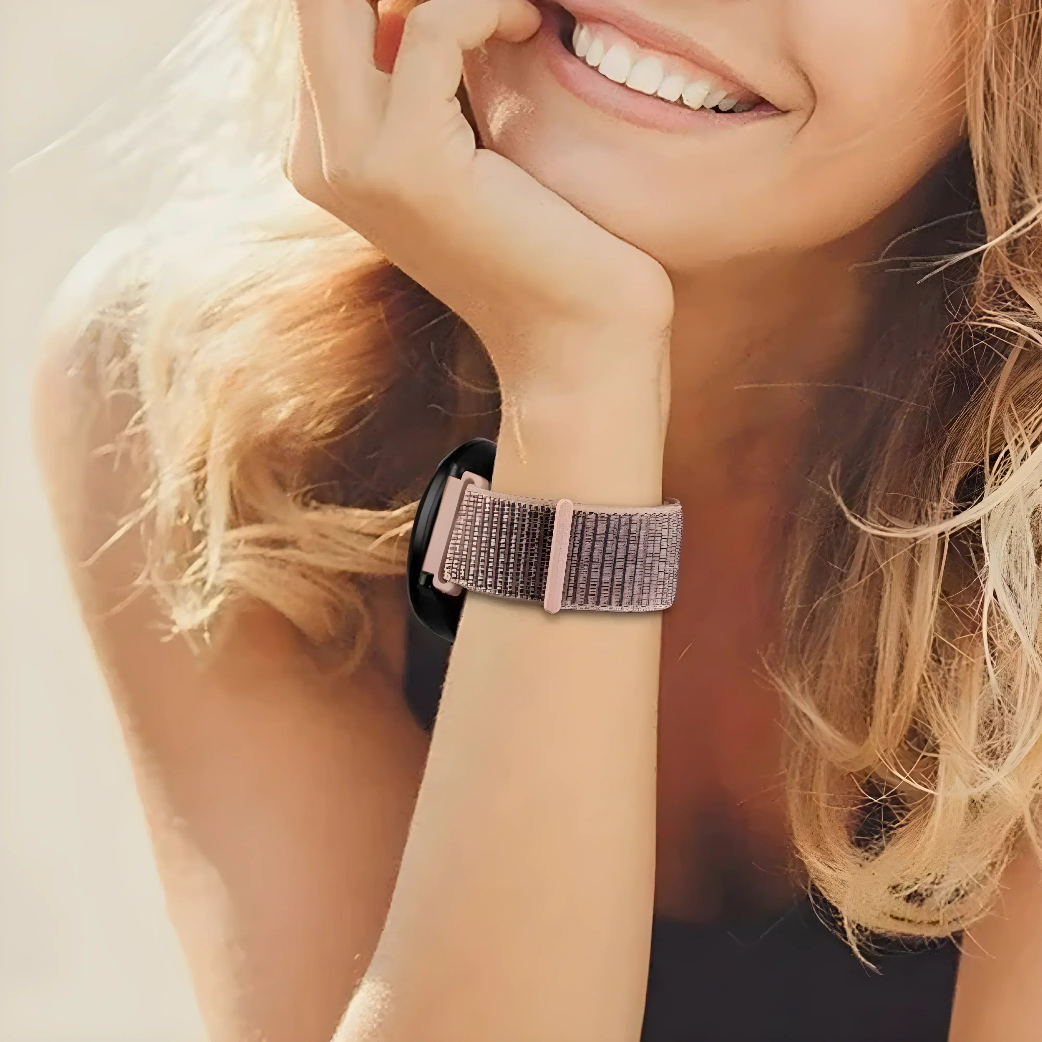 Véllo — Nylon Loop (Black) — Quick Release 22mm - Nothing but Bands