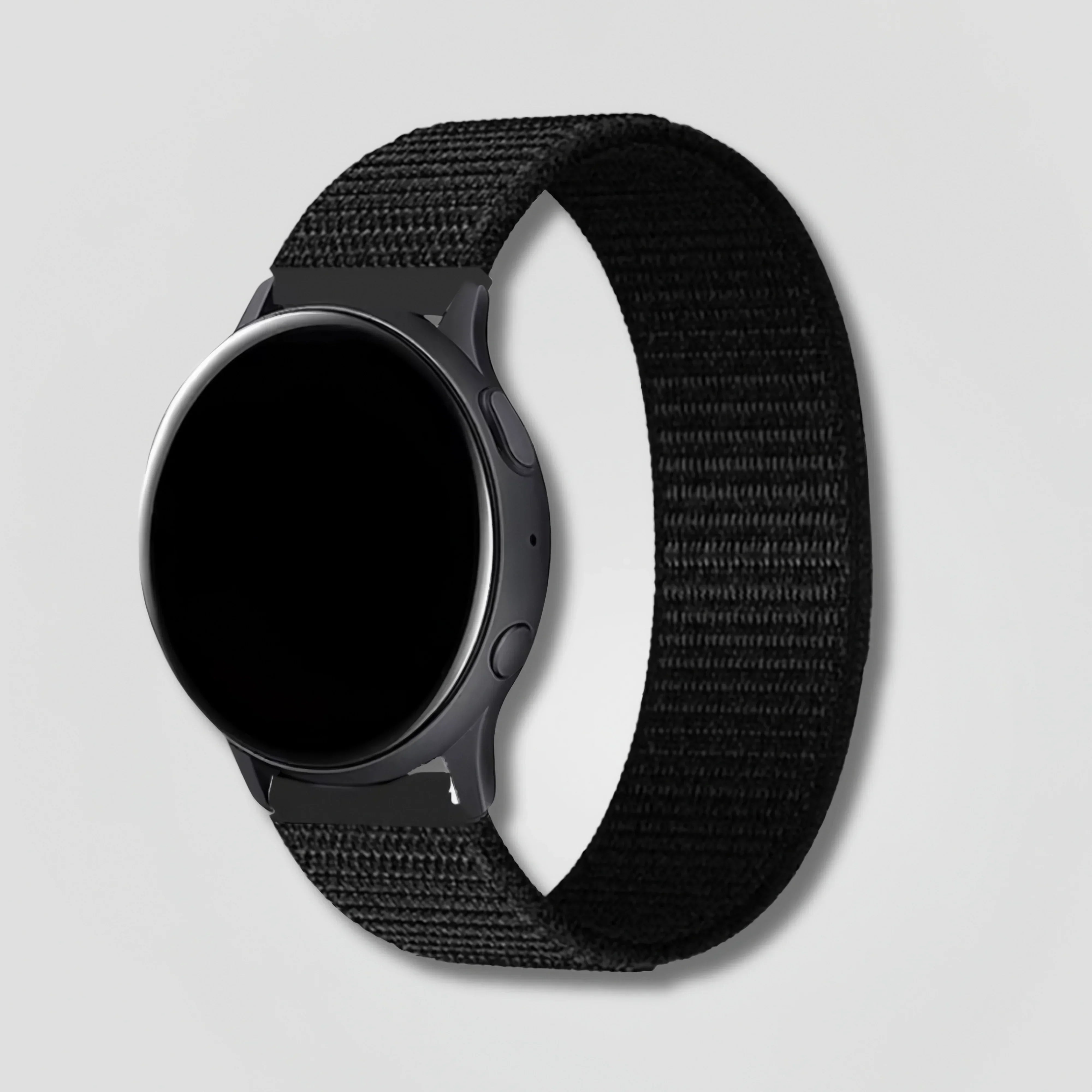 Véllo — Nylon Loop (Black) — Quick Release 22mm - Nothing but Bands