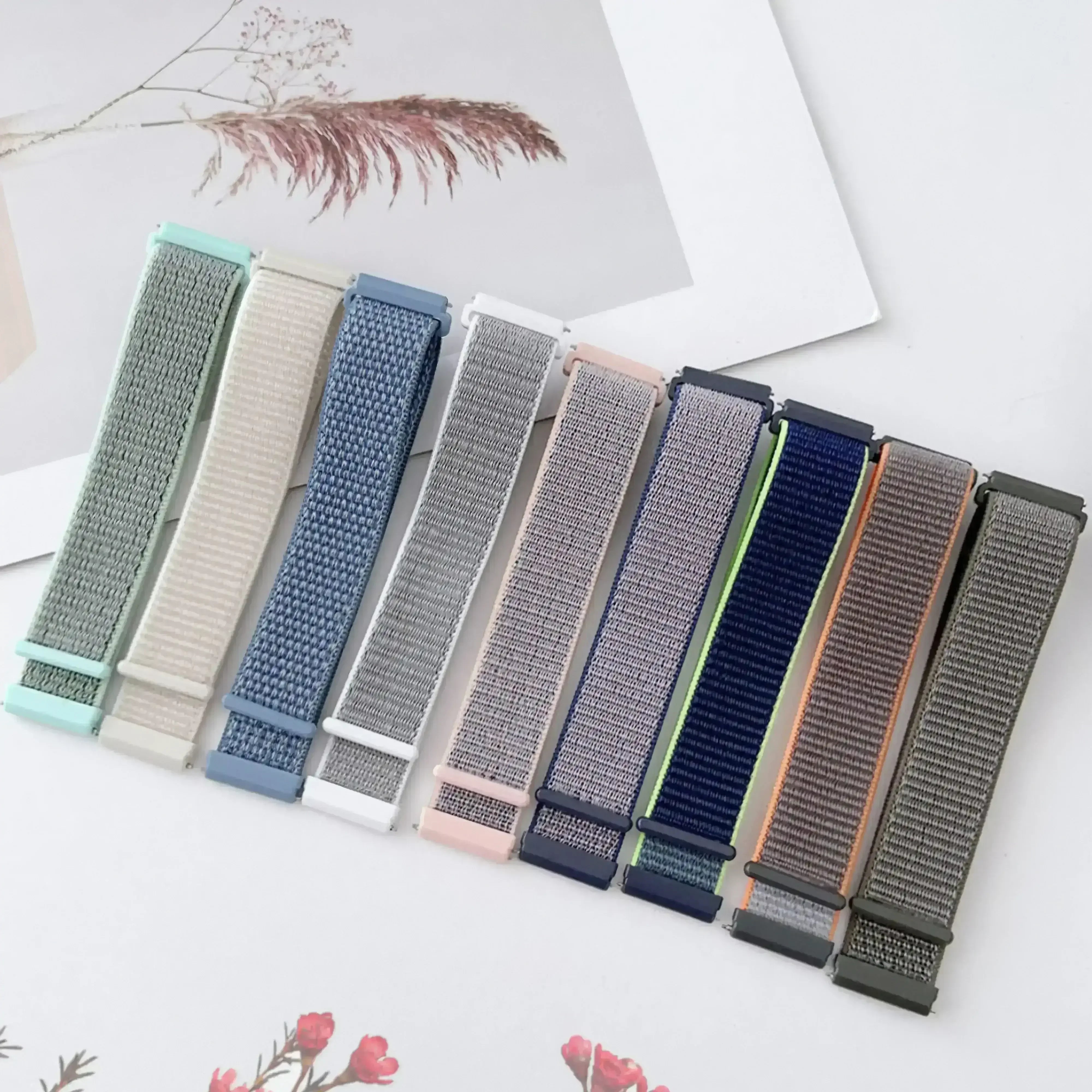 Image of Vellora - Nylon Loop - Fitbit Versa 3/4 & Sense 1/2