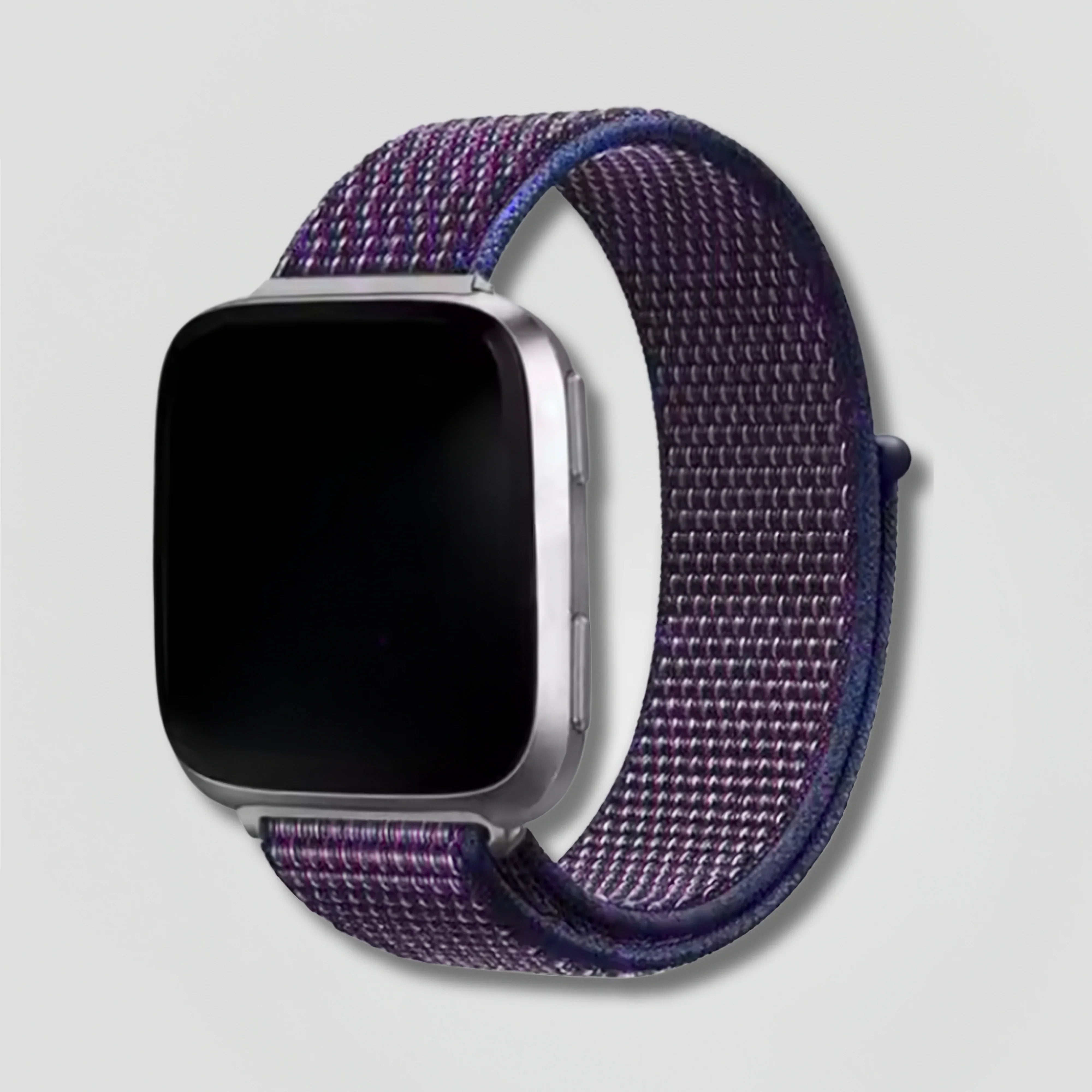 Vellora - Nylon Loop (Midnight Purple) - Fitbit Versa 3/4 & Sense 1/2 - Nothing but Bands