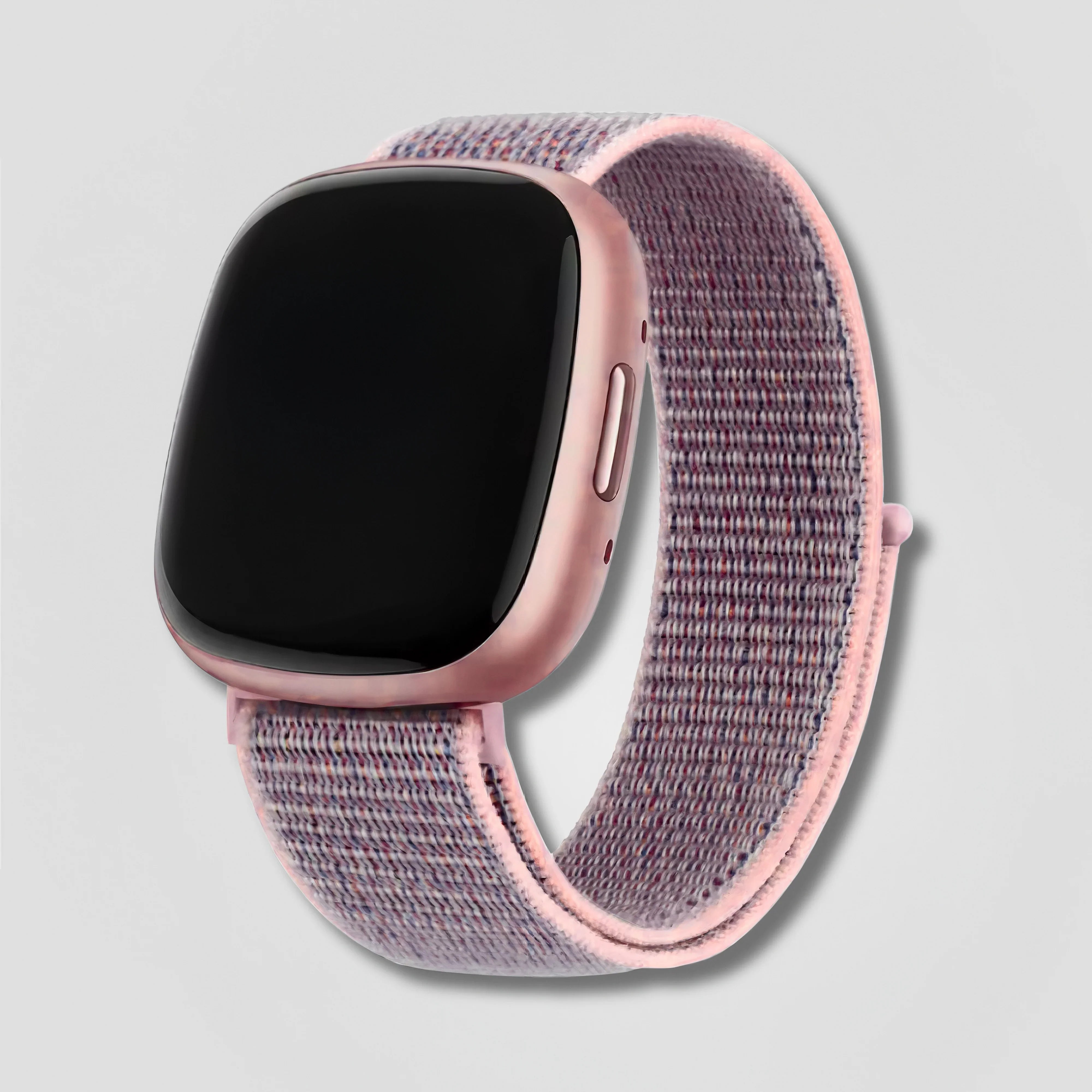 Vellora - Nylon Loop (Powder Sand) - Fitbit Versa 3/4 & Sense 1/2 - Nothing but Bands